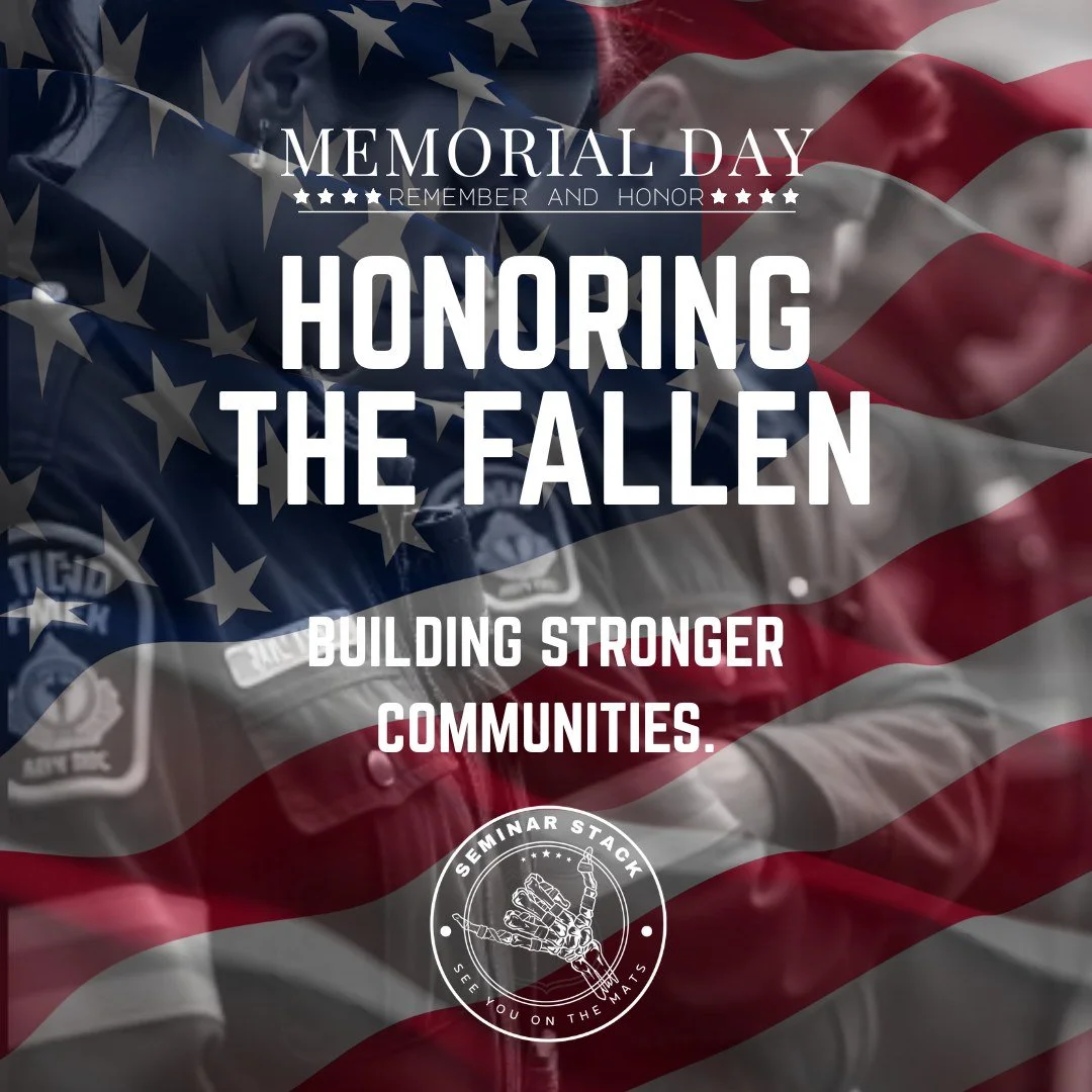 Today, we honor those who gave everything for our freedom. Their legacy lives on in the strength and unity we build on and off the mats.

In memory of the fallen, we stand together&mdash;stronger as one.

SEE YOU ON THE MATS
#MemorialDay #stackedxpo 