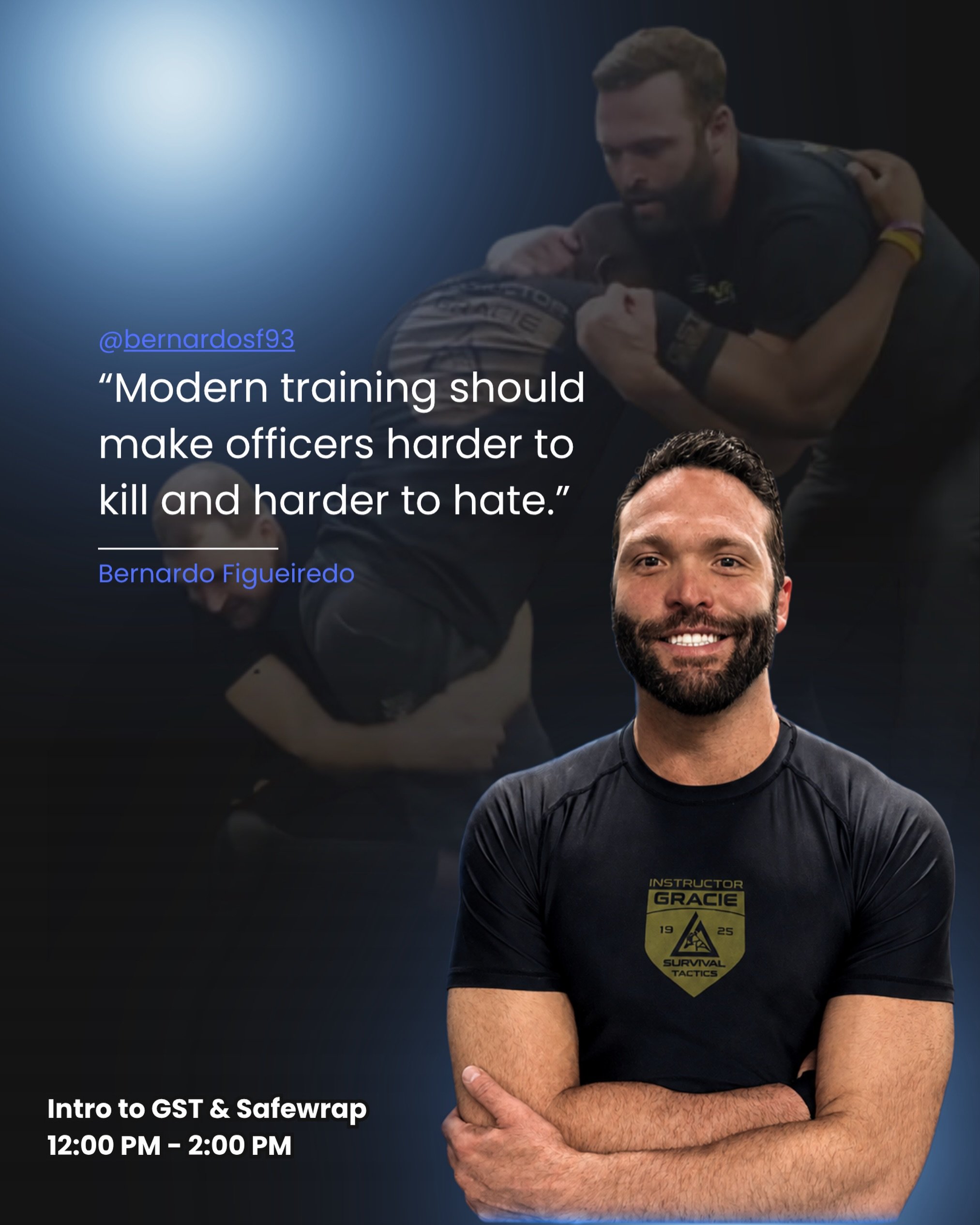 This lineup is STACKED Aug 8th

We&rsquo;re fired up to welcome Bernardo Figueiredo to STACKED-XPO 2026 

Gracie Jiu-Jitsu Black Belt | GST Master Instructor | SafeWrap Co-Founder | Instructor for first responders nationwide

Bernardo brings world-cl