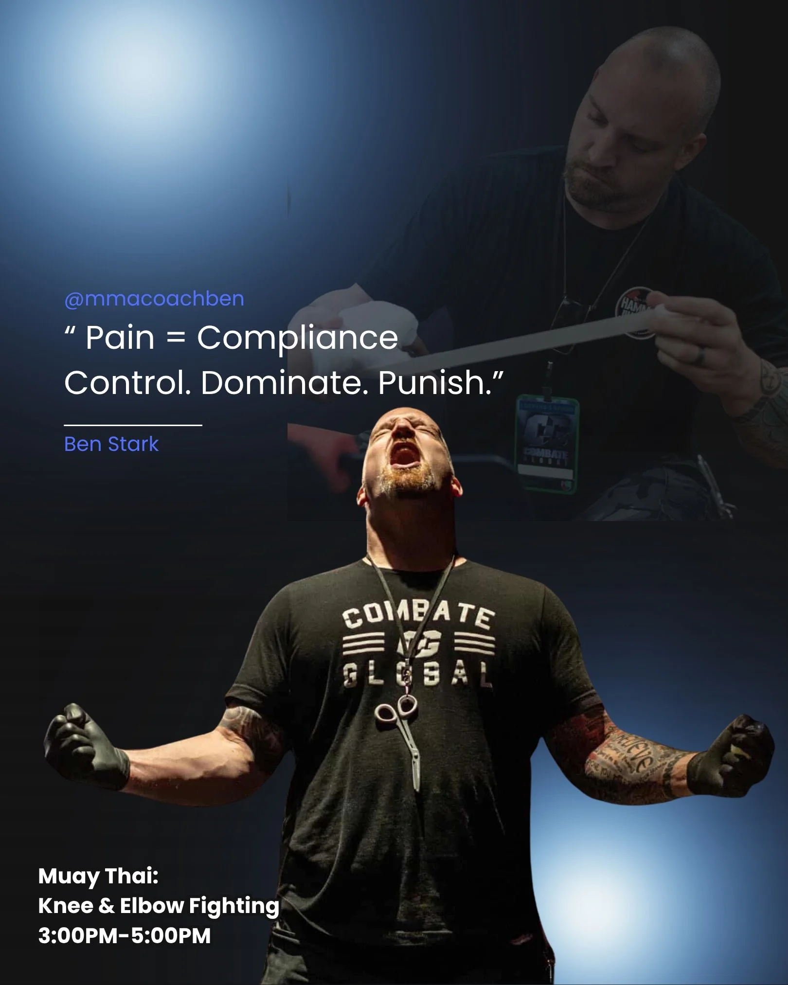 This lineup is STACKED Aug 8th

We&rsquo;re fired up to welcome Ben Stark to STACKED-XPO 2026 for his Muay Thai Clinching - Elbow &amp; Knee Fighting seminar.

3rd Degree BJJ Black Belt.
Owner &amp; Head Coach of ATT Palm Beach Gardens.
Former profes