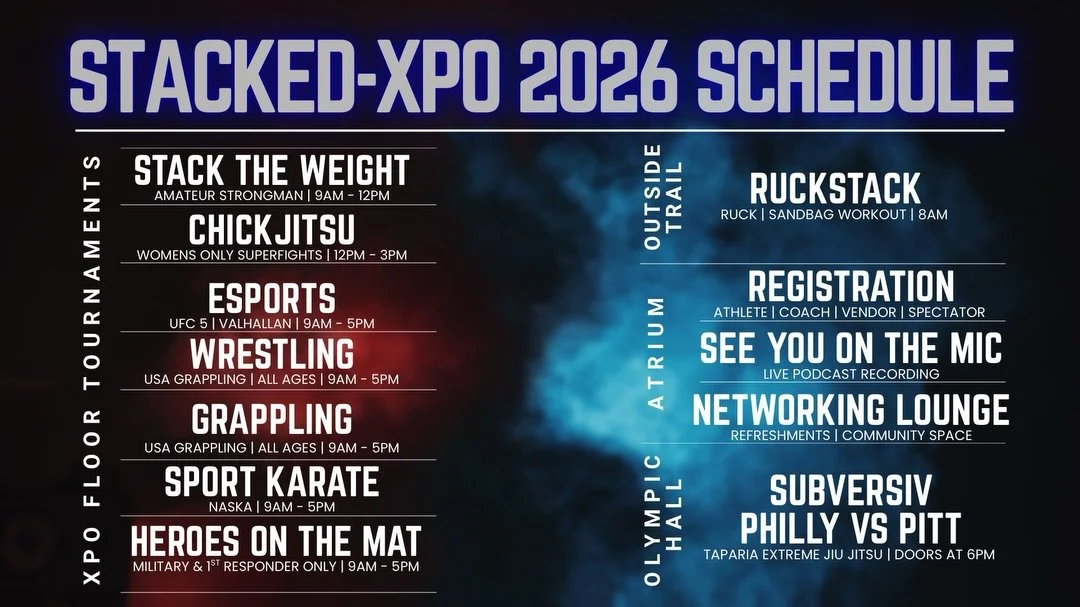 Seminar Stack’s published 2026 schedule poster
