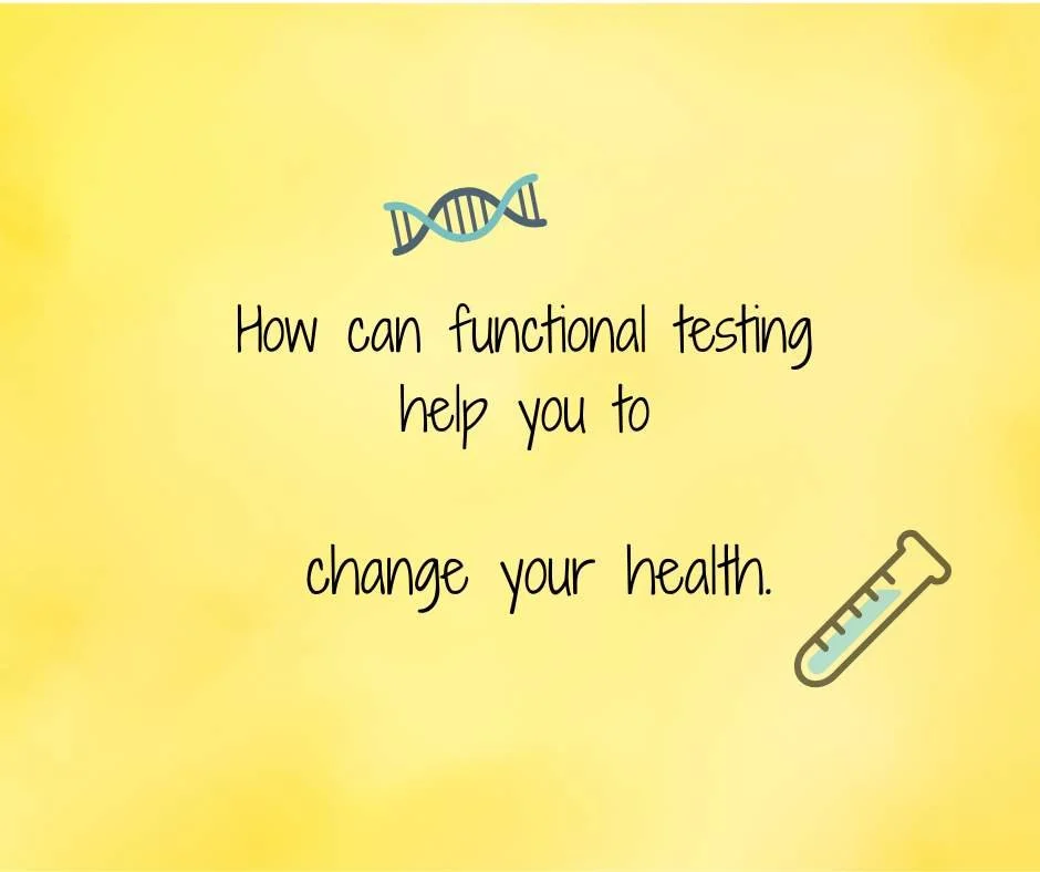      

 
    How can functional testing support your health?    As a holistic Nutritional Therapist, I embrace a big range of functional tests. These  tests help me to help people like you to feel better . You may ask: &nbsp;     “What is a functiona