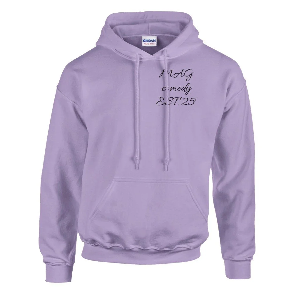 Funny MAG Comedy Hoodie – Heavy Blend, Soft, Cozy Wear