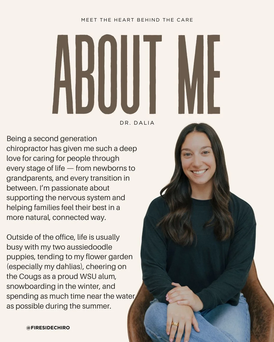 So grateful for Dr. Dalia 🤍

She pours so much love, gentleness, and intention into caring for her patients each day. Her calming presence and genuine heart make such a difference in our office and community ✨

#battlegroundwa #clarkcountywa #ridgef