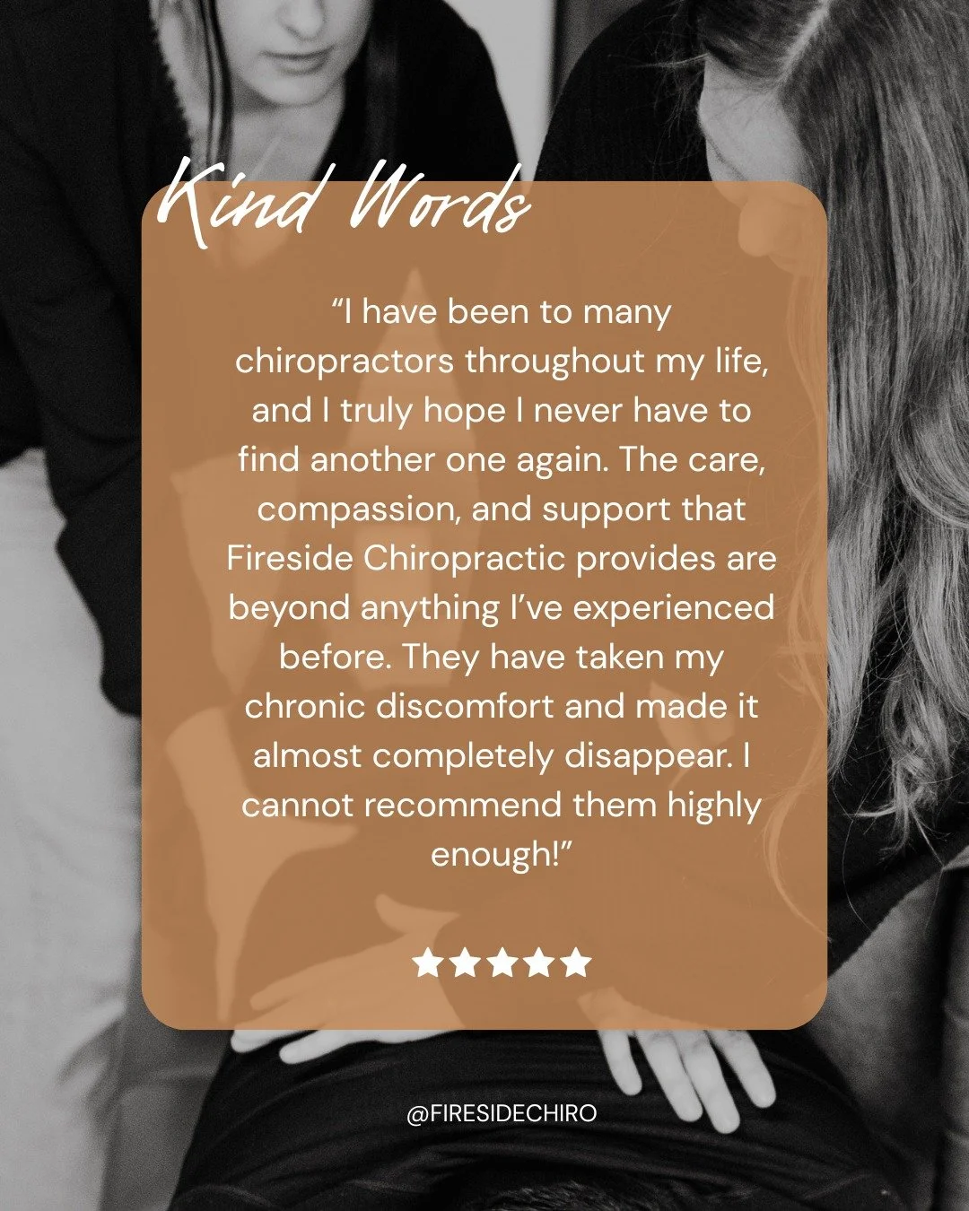 To hear that someone finally feels at home in their chiropractic care means more than words can say. 🤍

Thank you for trusting us with your health and allowing us to be part of your journey. Helping patients find relief, feel supported, and get back