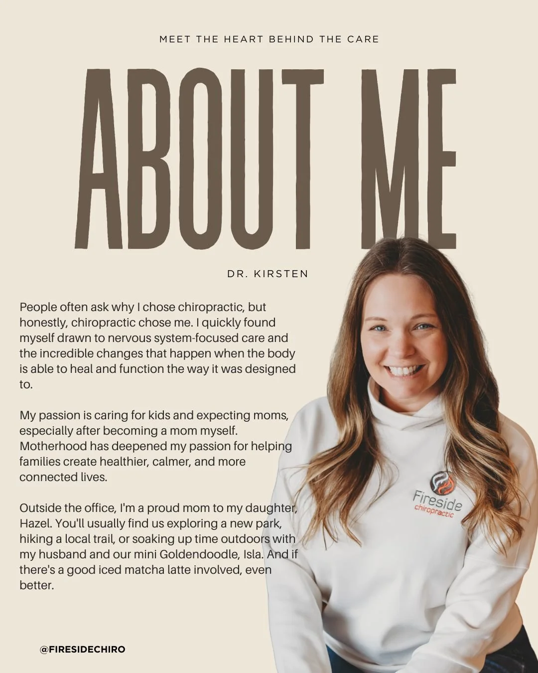 So thankful for Dr. Kirsten ✨

Her vision, leadership, and heart for serving families have built the foundation of this practice. She leads with so much intention, compassion, and dedication, and her passion for helping others heal is felt in every c