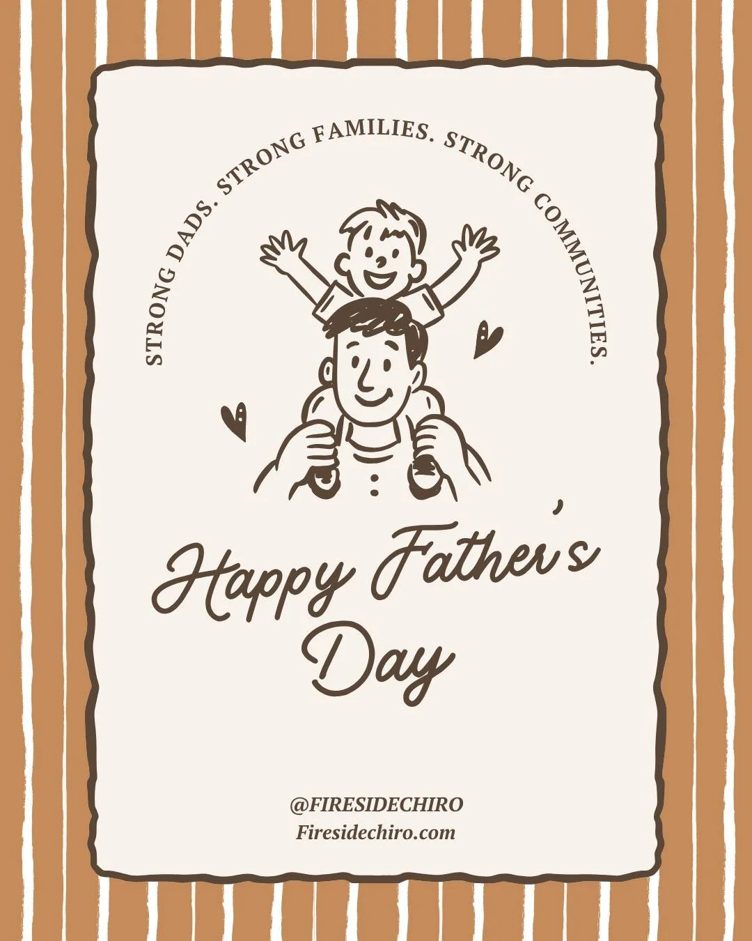 Today we're celebrating the fathers, grandfathers, and father figures who make our families and communities stronger every day.

Happy Father's Day from all of us at Fireside. 💙 

#battlegroundwa #clarkcountywa #ridgefieldwa #vancouverwa #PNWwellnes