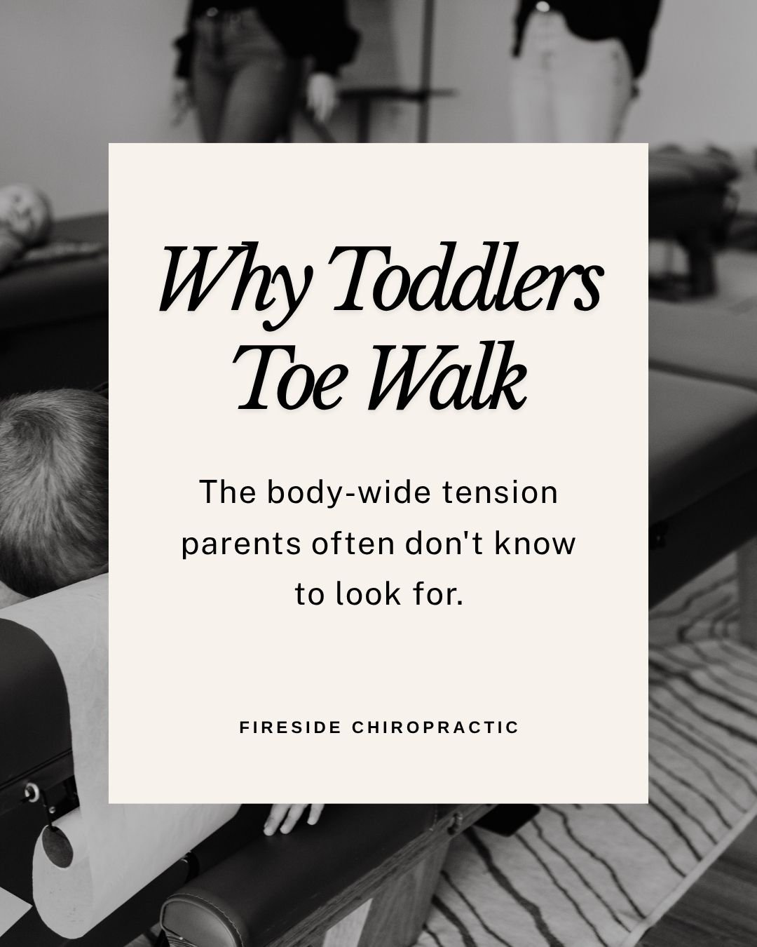 Is your toddler walking on their toes more than their flat feet? 👣

While toe walking can be a normal part of development, persistent toe walking after age 2 may be a sign that there's more going on than just a habit.

Instead of only looking at the
