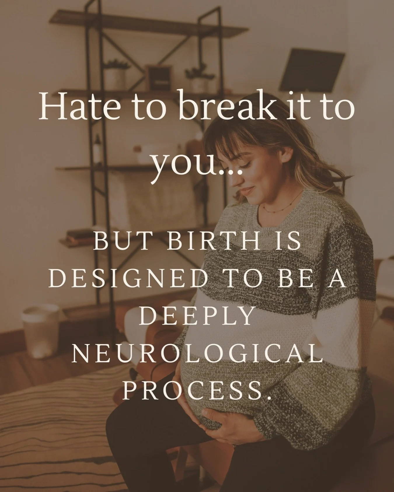 Pregnancy, birth, and postpartum aren&rsquo;t just physical experiences - they&rsquo;re neurological ones. 

Your nervous system is constantly coordinating communication between your brain and body, helping you adapt through every stage. When it&rsqu