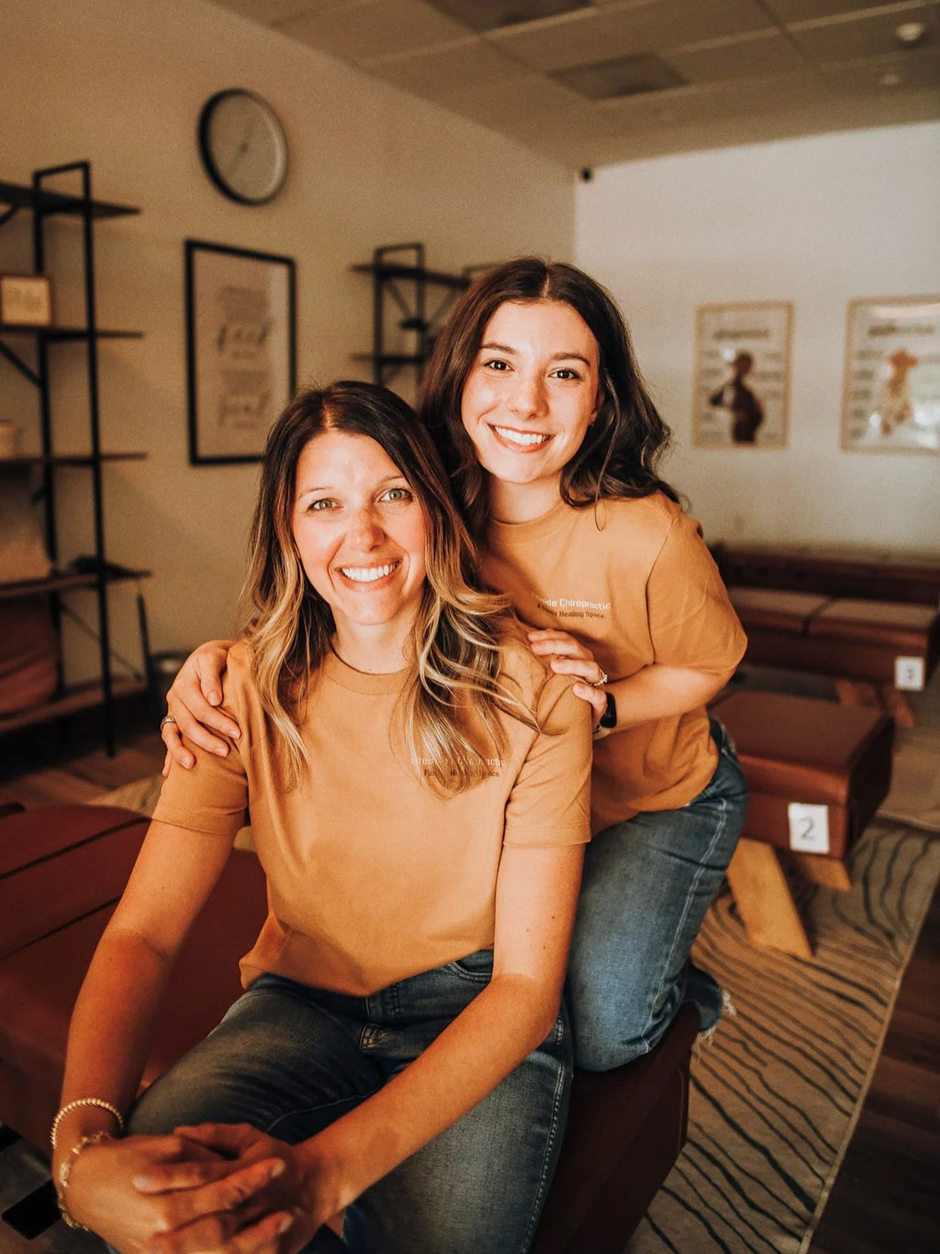 You&rsquo;ll see Ashlyn &amp; Andrea at the front desk or around the office assisting Dr. Kirsten and Dr. Dalia! We love serving our Fireside family! 

#firesidechiro #bgchiro #pnwchiro #meettheteam