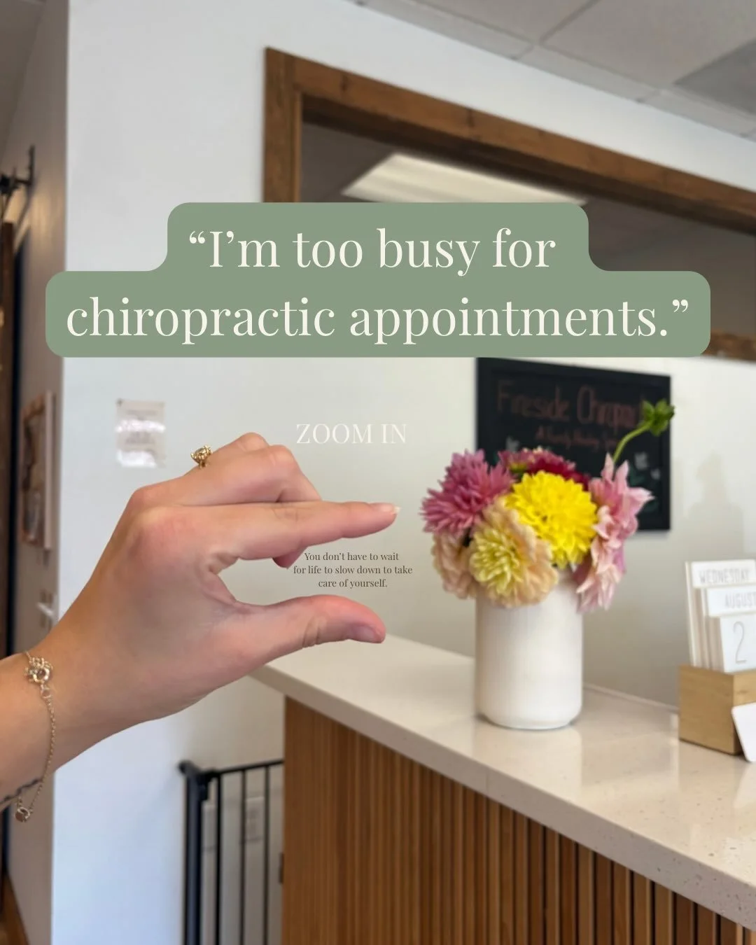 Some hot takes for you today! 

Chiropractic care isn&rsquo;t just about pain or waiting until something feels wrong. At Fireside, we look at the bigger picture &mdash; how your spine and nervous system are functioning and how your body is adapting t