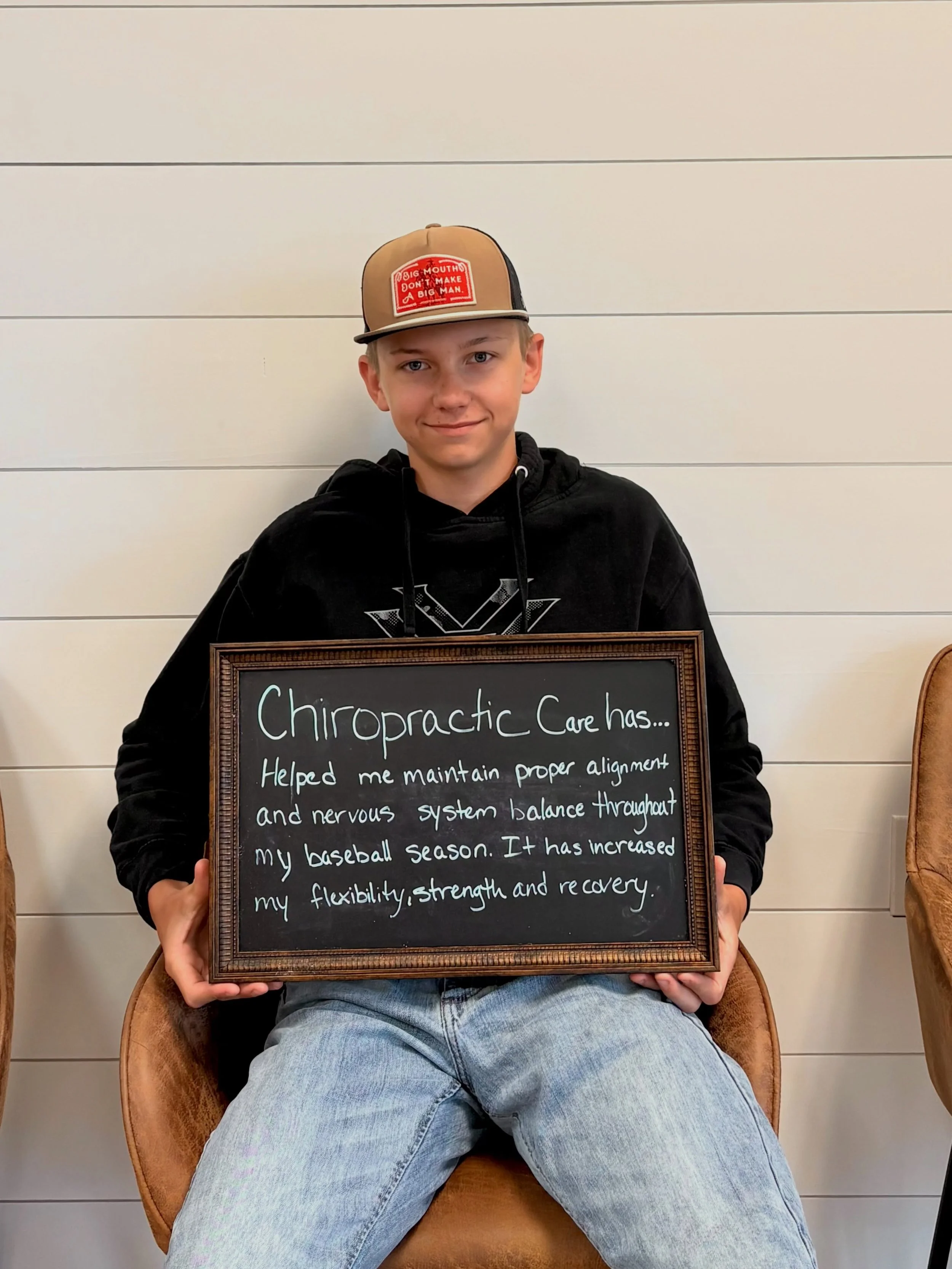 Chiropractic care 🤝 a busy baseball season 

Chiropractic care has become part of his routine to help him be strong, flexible, and ready for the demands of a crazy baseball season!🔥⚾️

We love seeing kiddos learn early that taking care of their bod