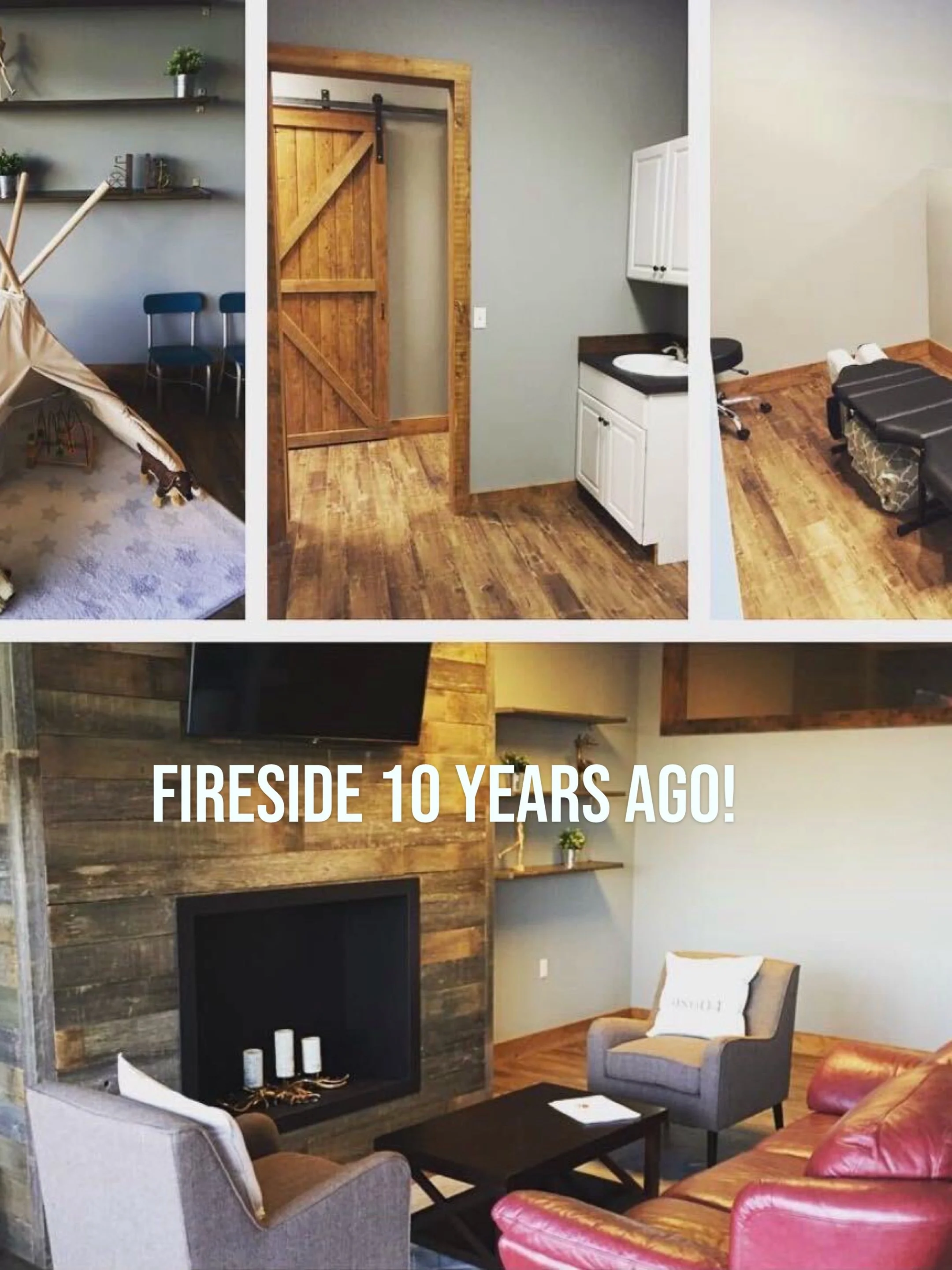 Lots of reflecting happening this month! We thought it would be fun to share what Fireside was like 10 years ago! 

The Fireside team was surely in different seasons of life 10 years ago, and we just love how it&rsquo;s all come together! 

Everyone 