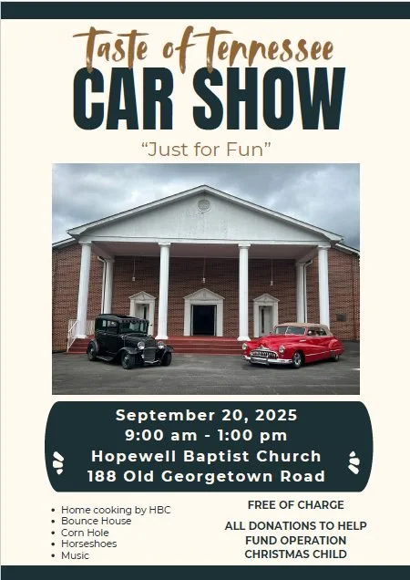Taste of TN Car Show "Just for Fun"