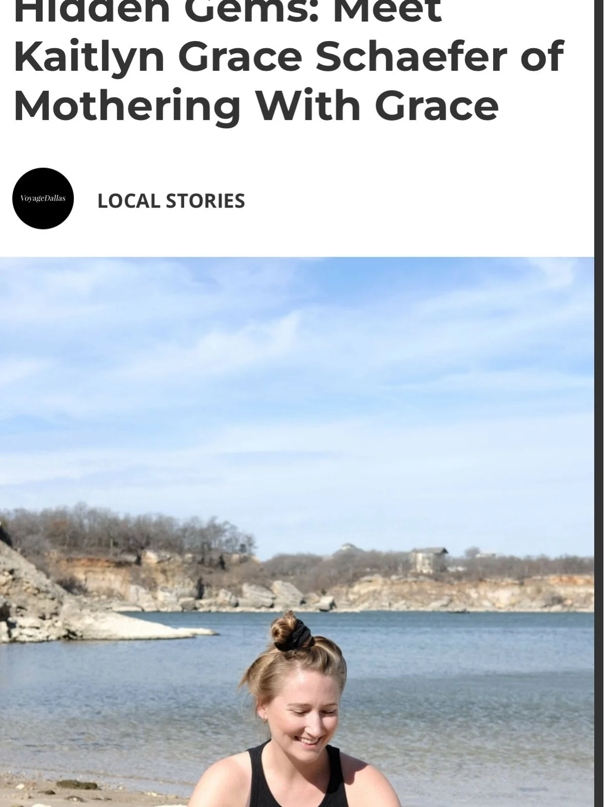 Curious about the heart behind Mothering With Grace?

At the end of this year, Voyage Dallas featured me and my business, Mothering With Grace, in an article. Not just the business and what I do but the why behind it, and the experiences that have sh