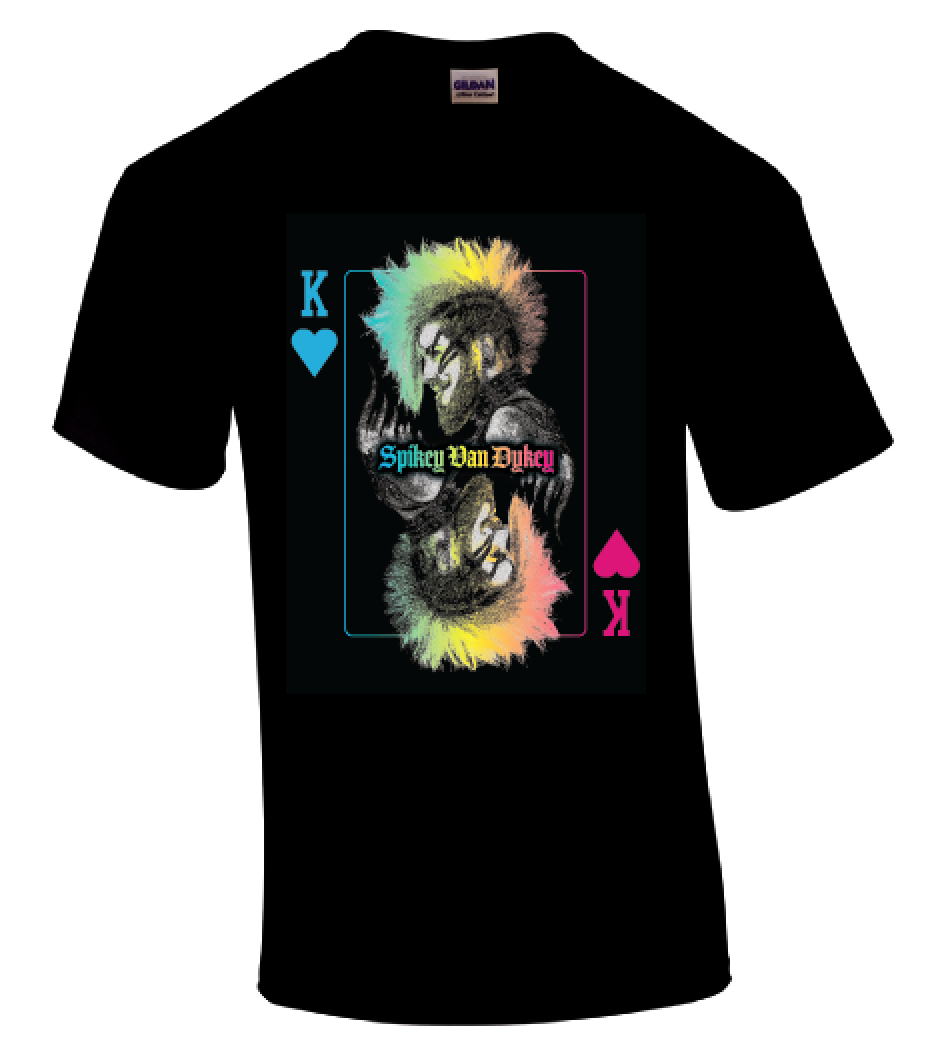 Spikey King of Hearts Tee