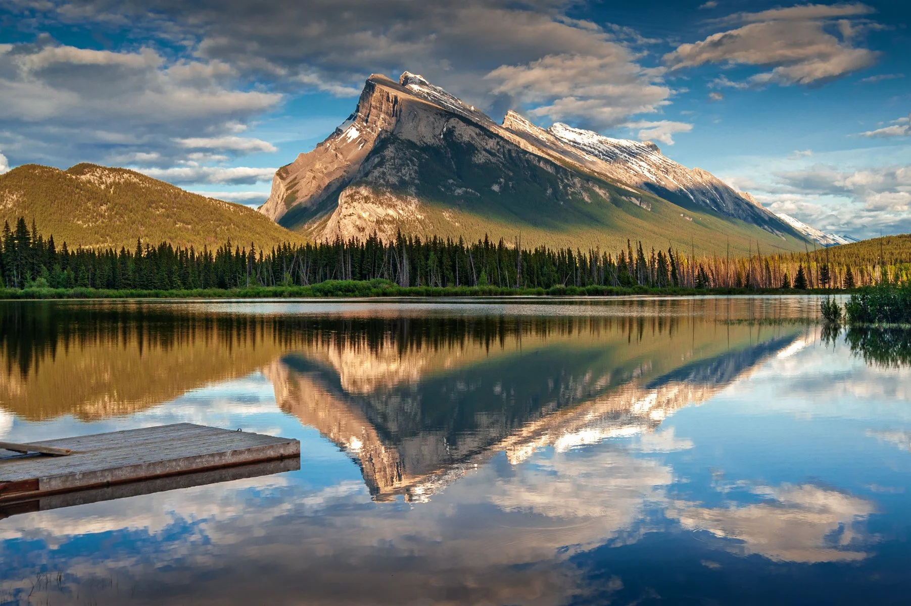 Mt Rundell Reflection, Banff