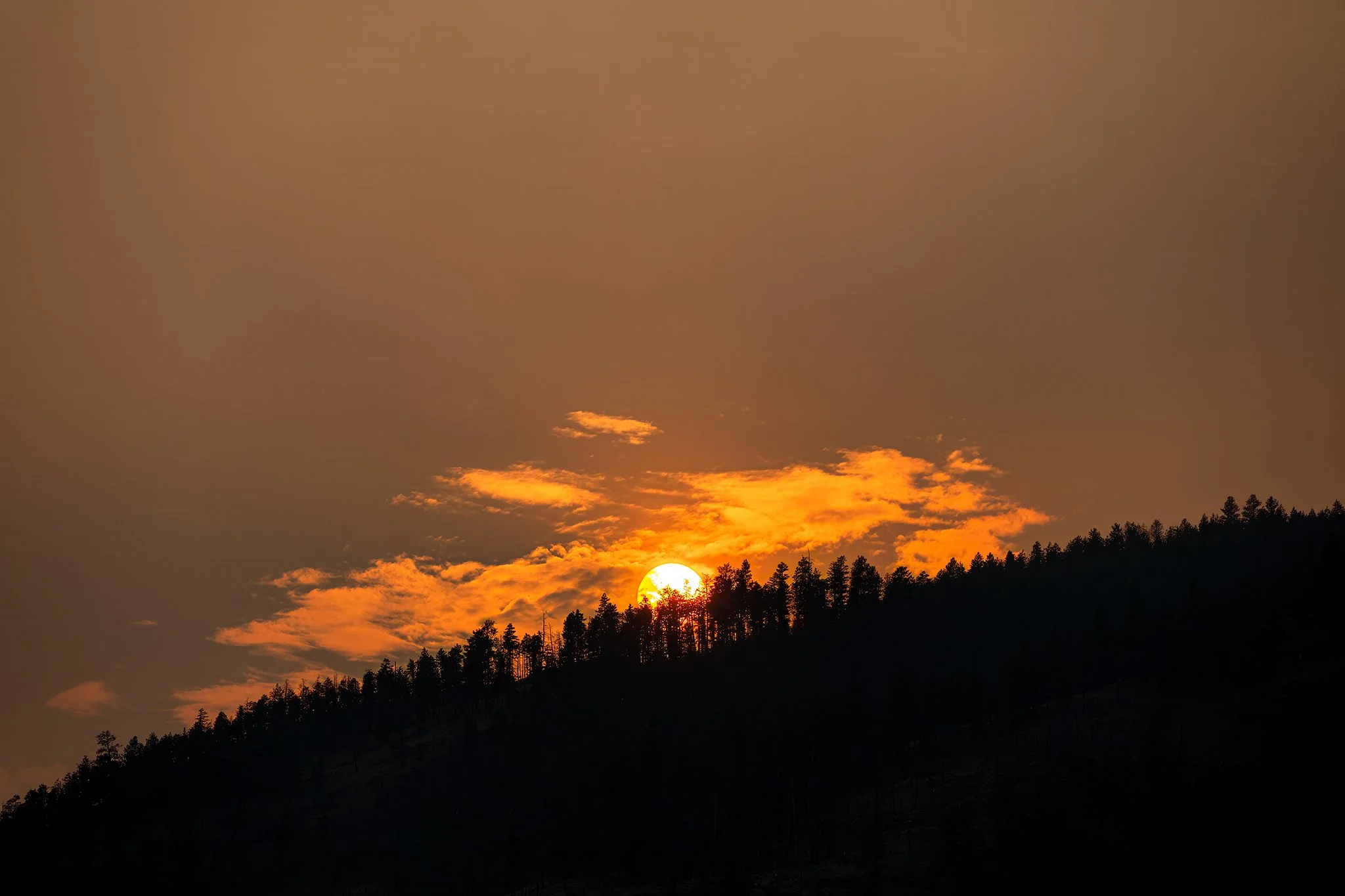 Setting Sun, West Kelowna, BC