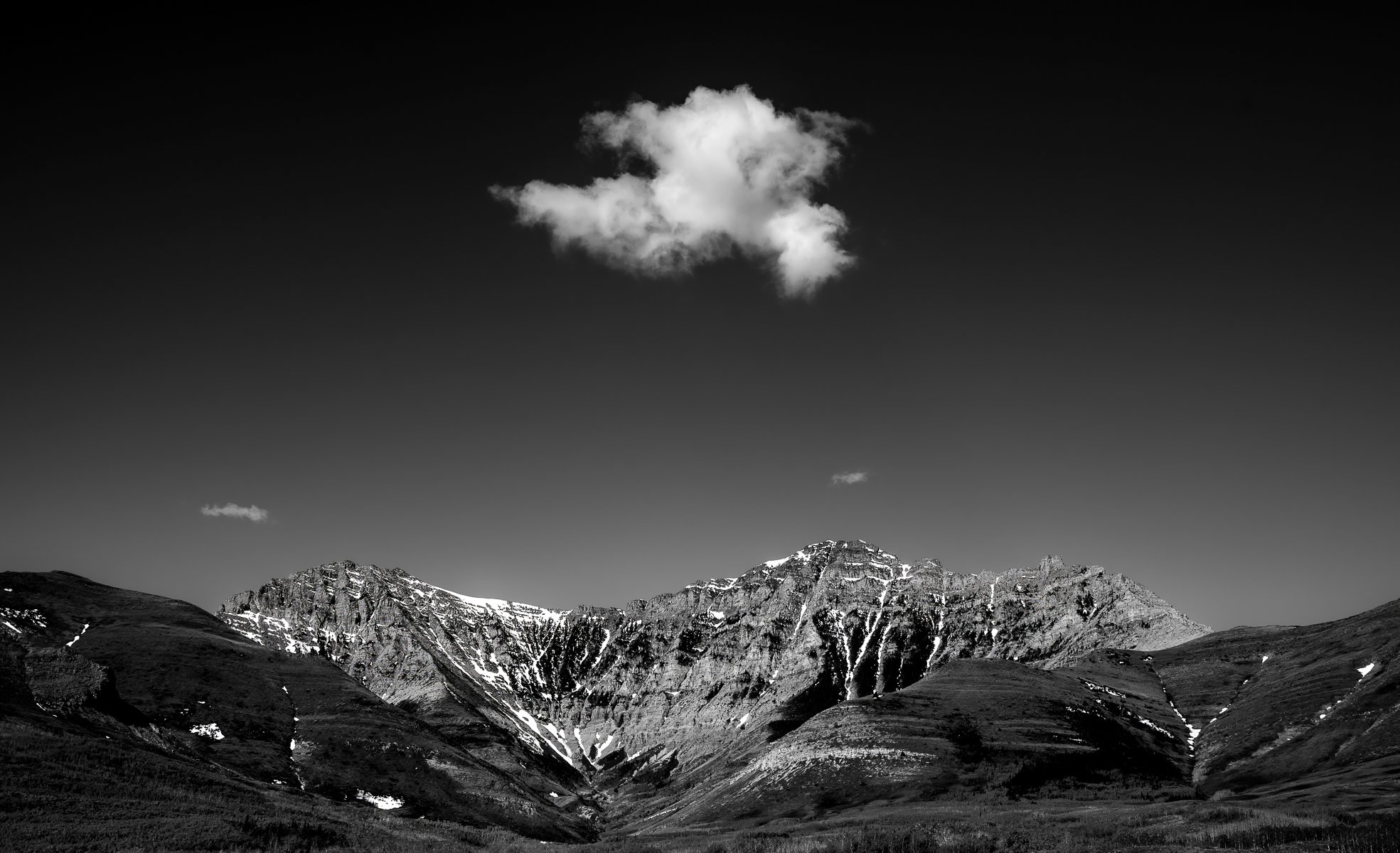 Single Cloud, Pincher Creek Alberta