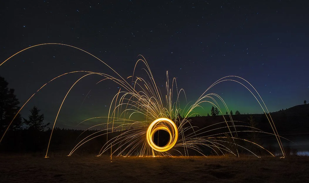 Steel Wool Arcs, Kamloops BC