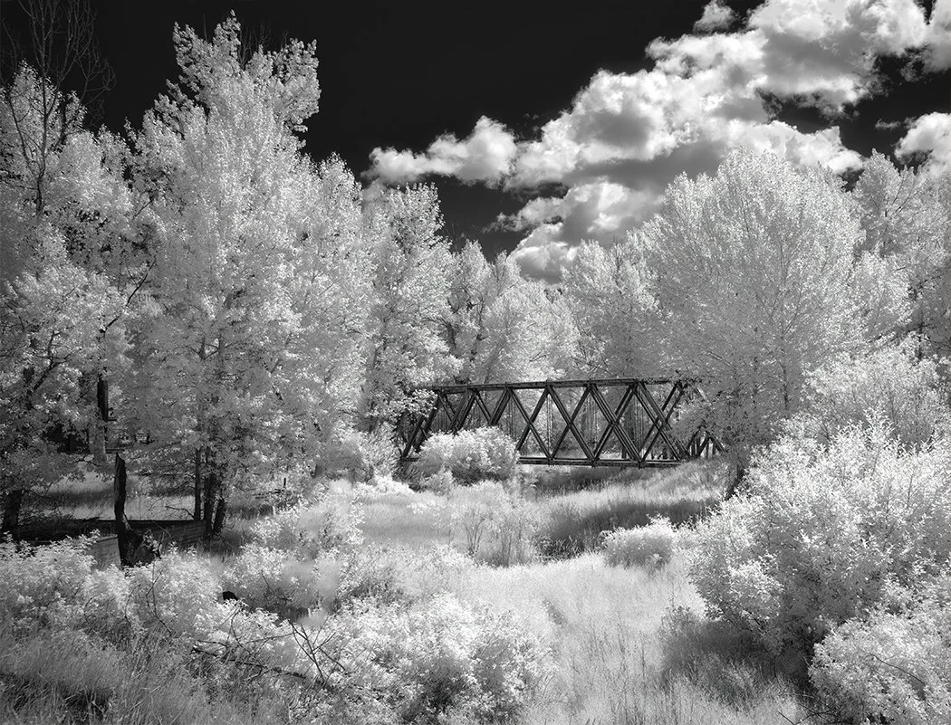 Infrared - Railroad Bridge, Merritt BC