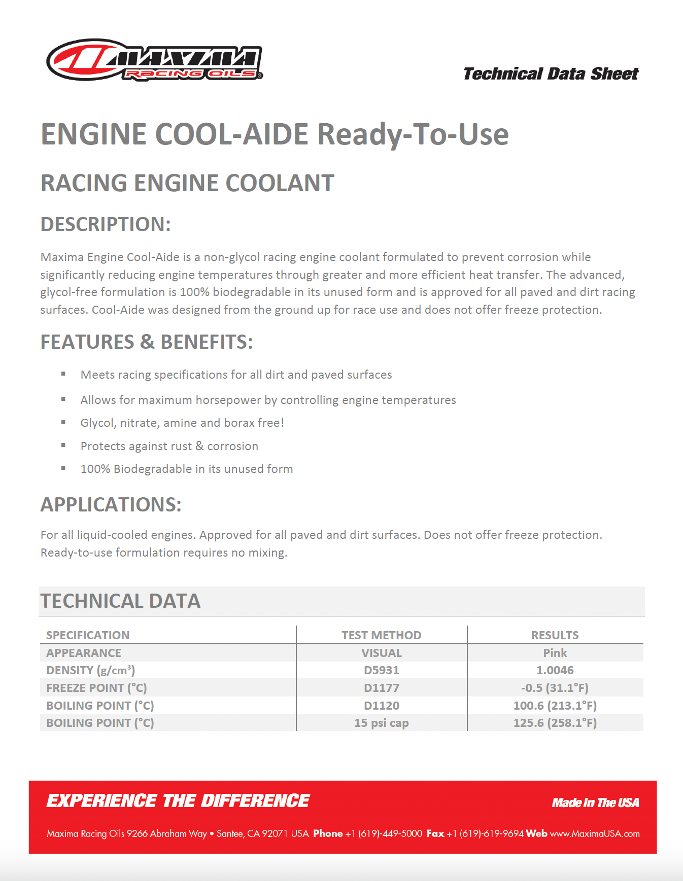 Maxima COOL-AIDE Tech Data Sheet.png