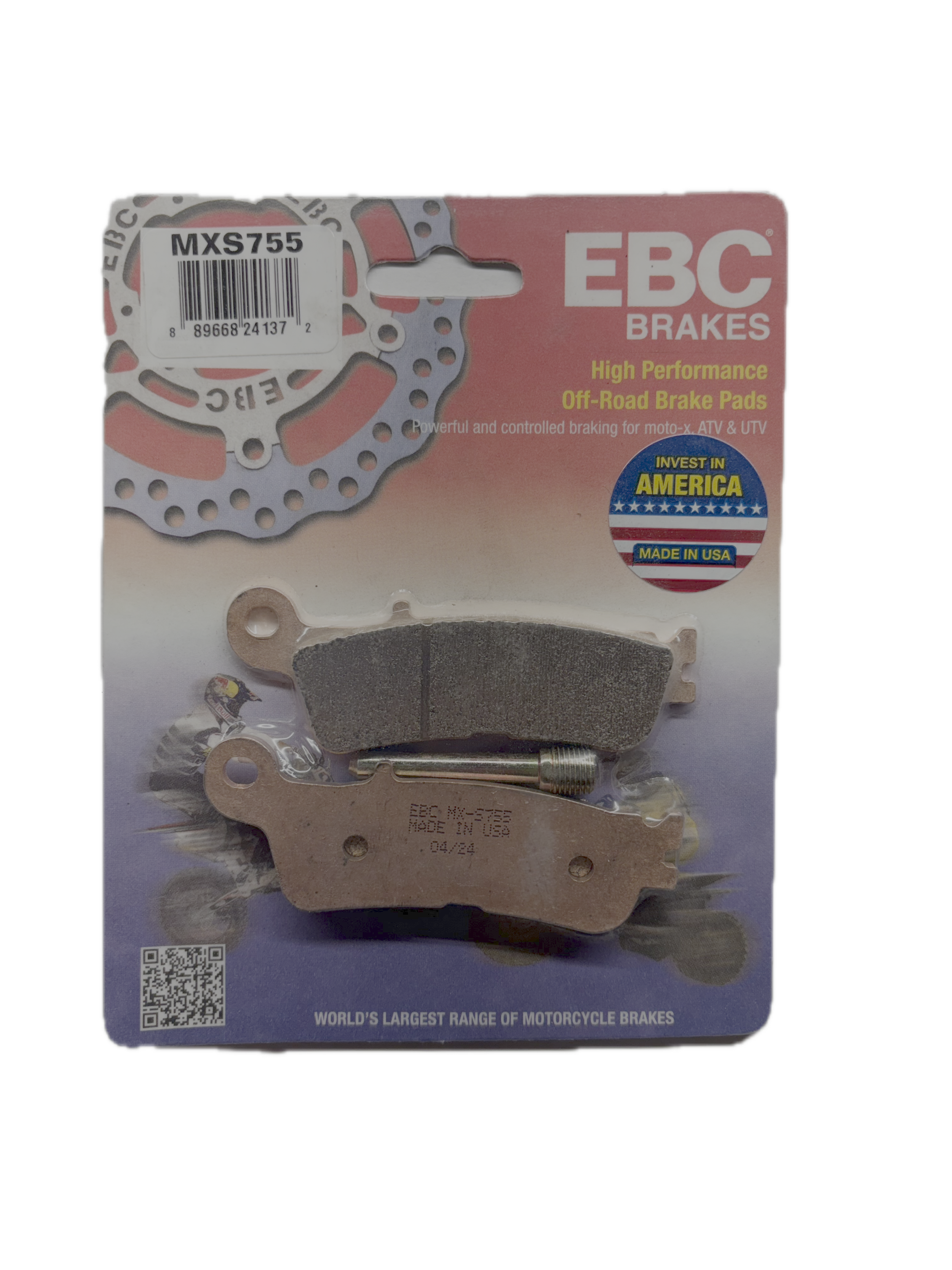 MX-S Off-Road Race Brake Pads