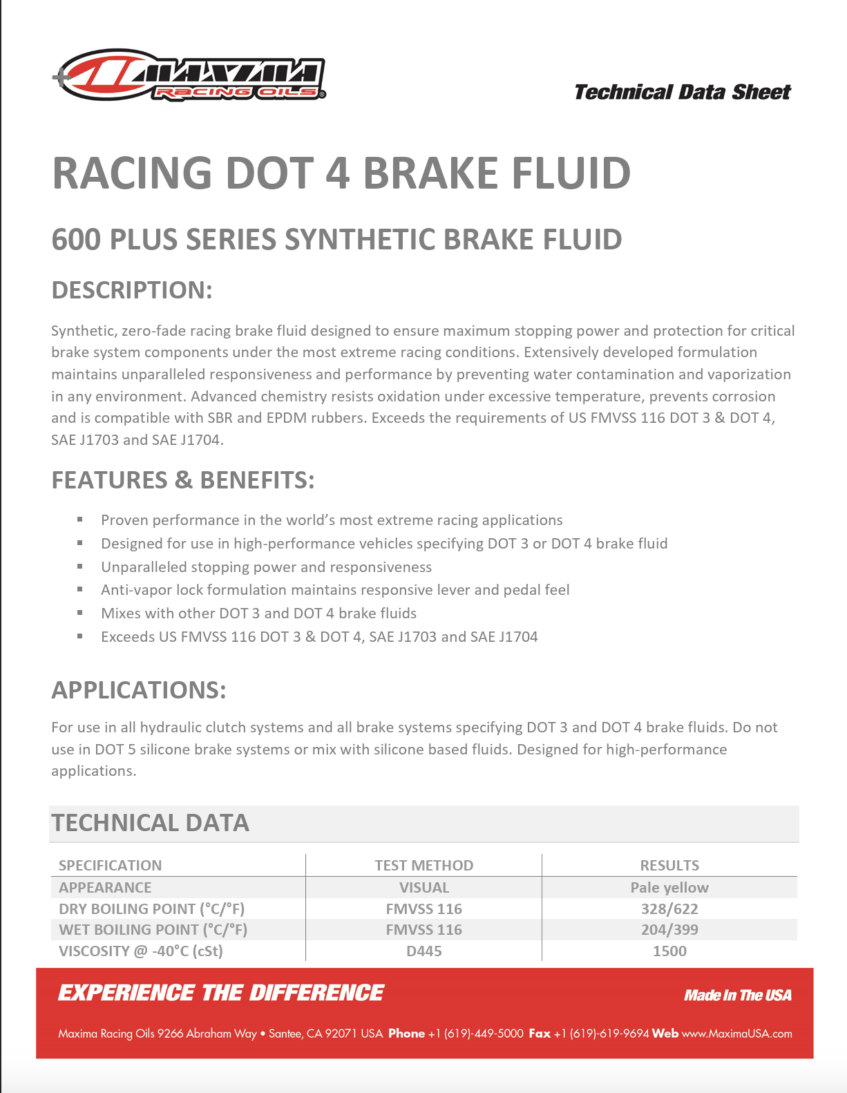 Maxima Racing DOT4 Brake Fluid Tech Data Sheet.png