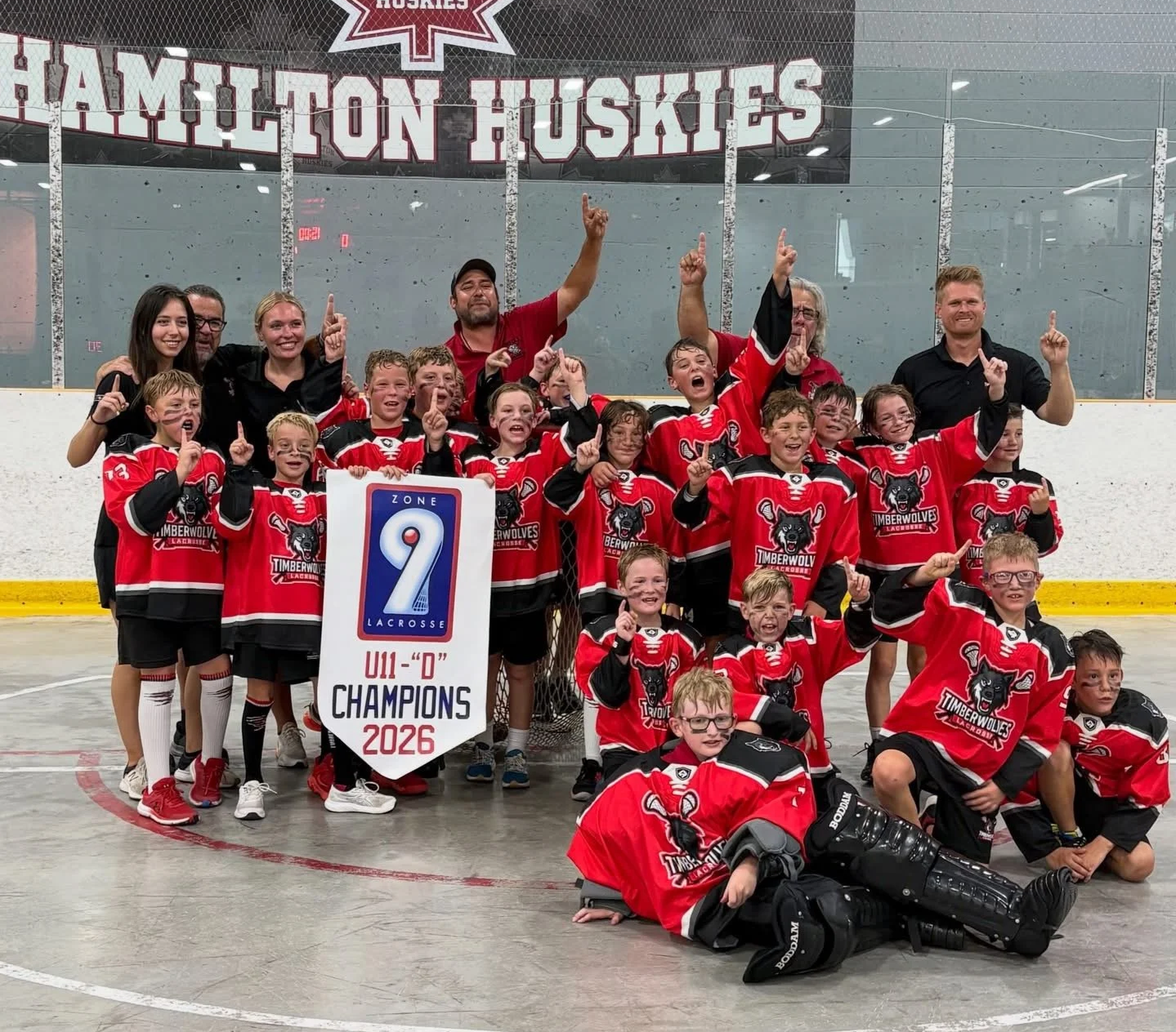 U11 Simcoe Minor Lacrosse Zone D Champs