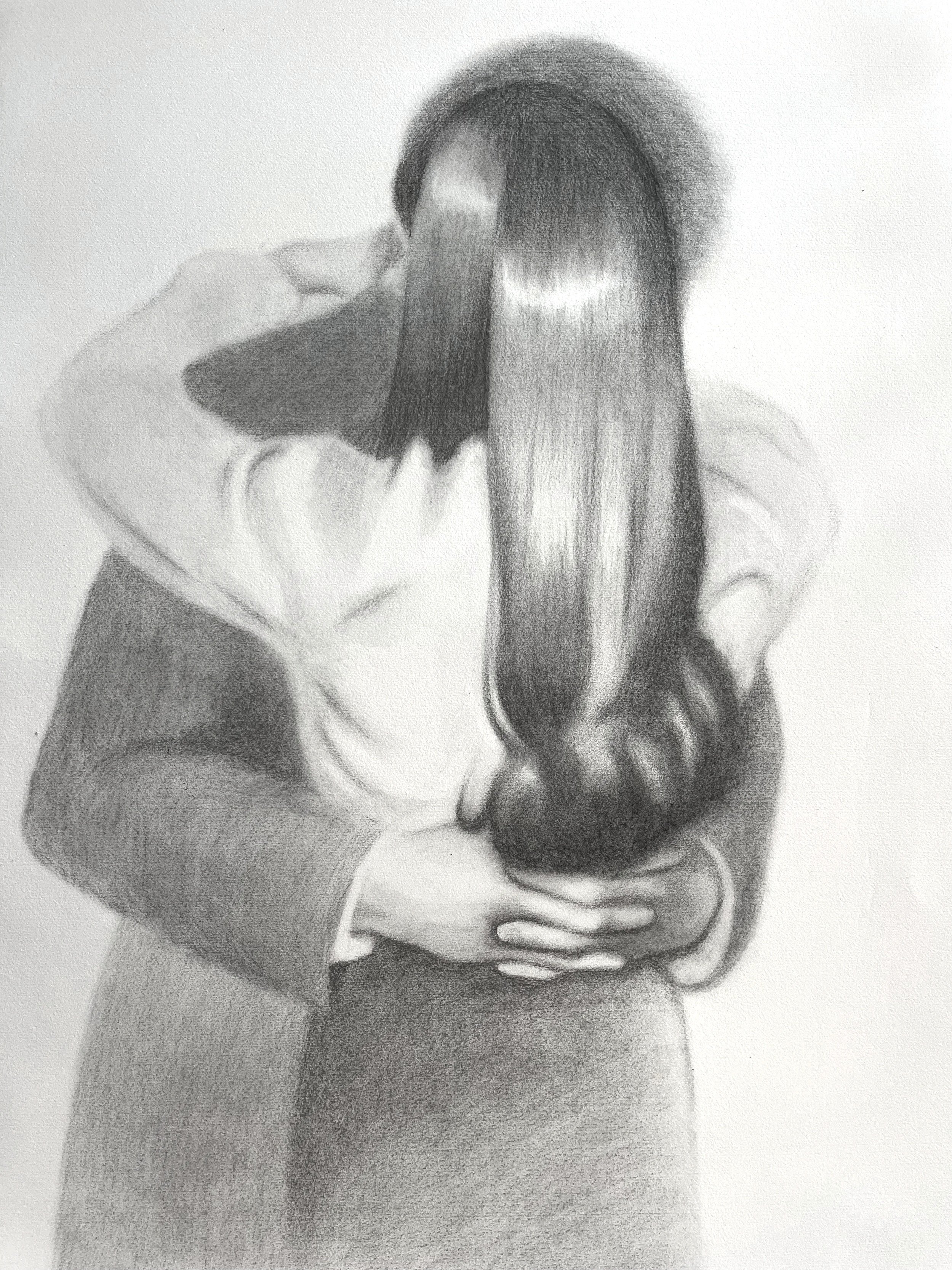 Portrait artist in Miami Muse&Flow Patricia Machin art illustration commissions freelance designer watercolor wall art painting charcoal and pencil online orders