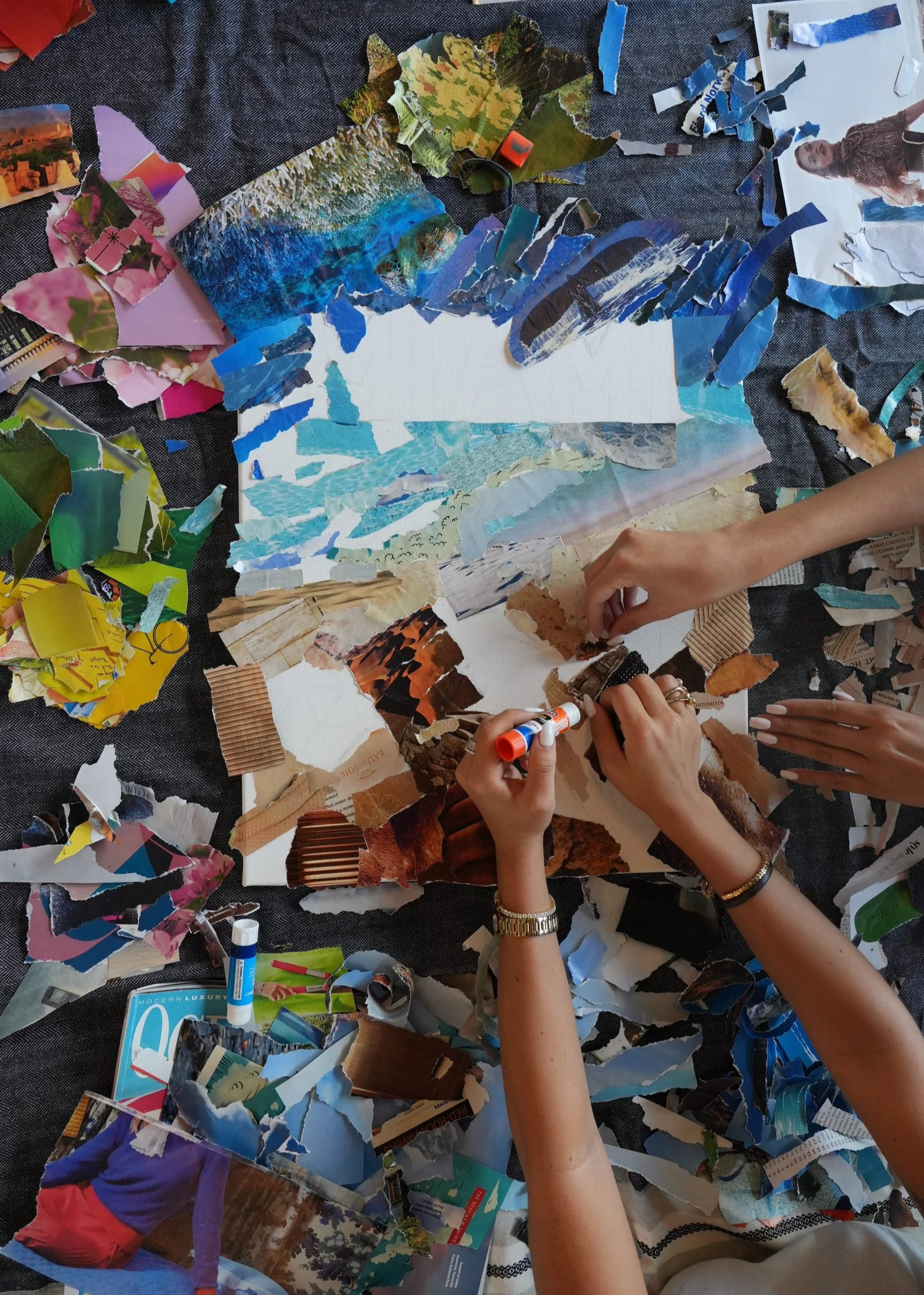 Muse&Flow paint party kit creative art workshops for private events corporate team building Miami Florida