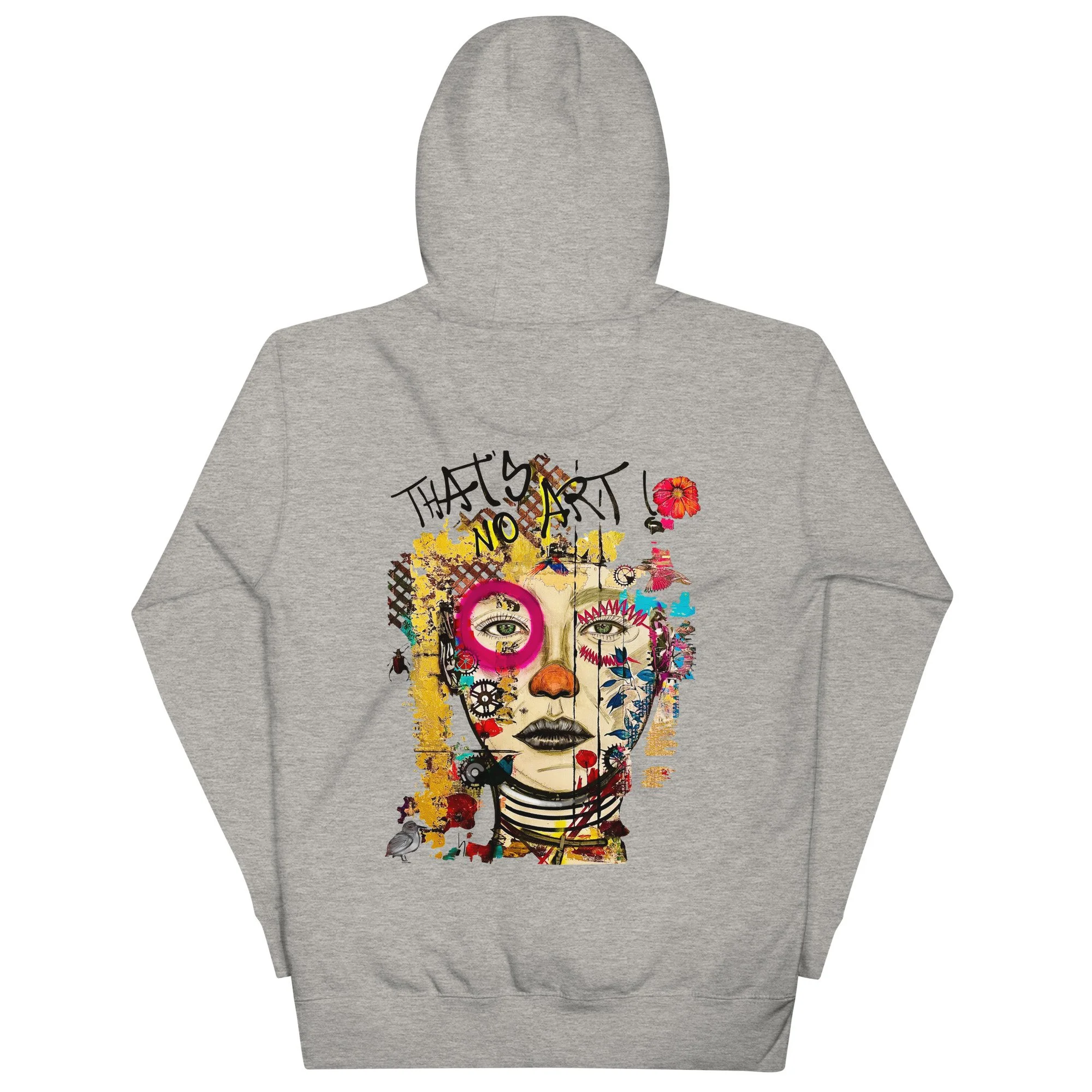 MNO ART LOGO Thats NO Art I Backside Unisex Premium Hoodie