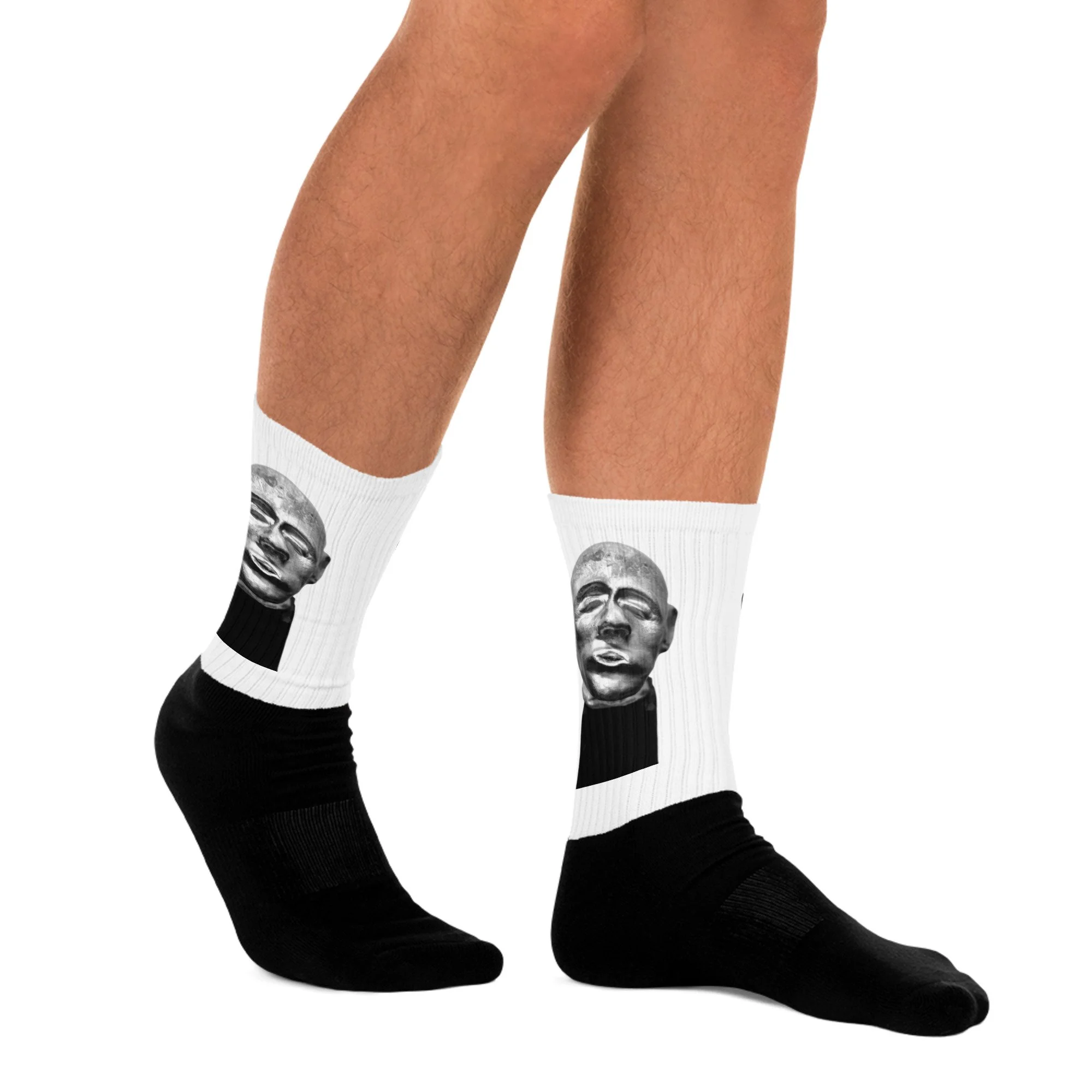 Fashion-Socken mit abstrakter Kunst und modernem Feinart-Design