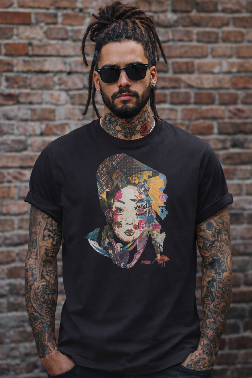 Focus I Unisex Originalkunstwerk Bio cotton shirt