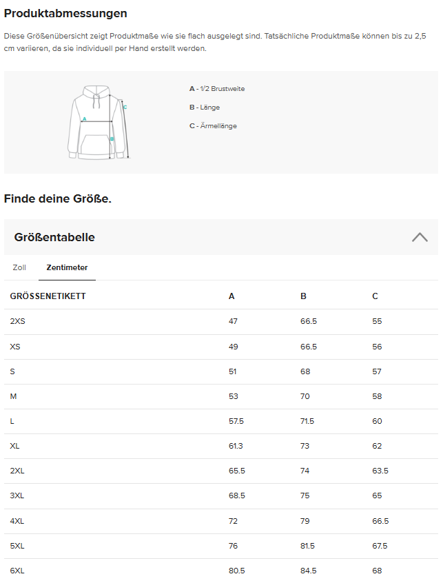 Grössen unisex hoodie.PNG