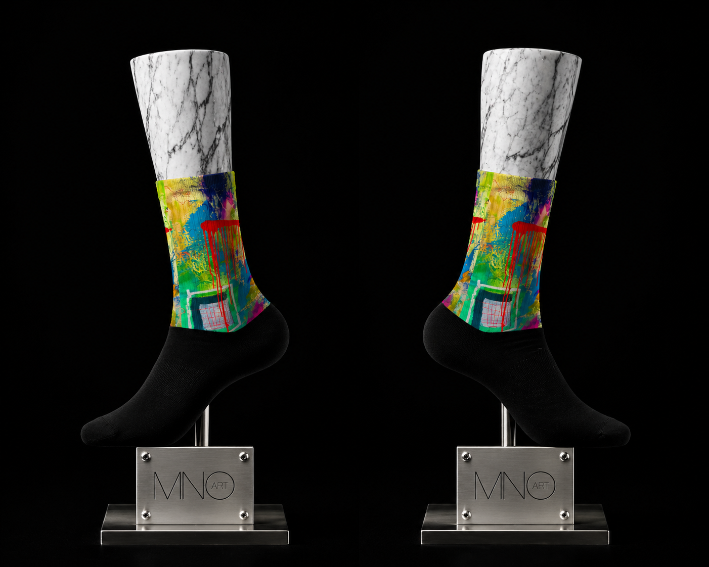 Designer Socken - Scheinwelt - MNO ART