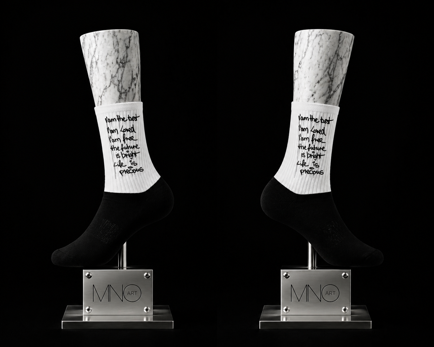 Designer Yoga Socken – I’ am the Best Mantra – MNO ART