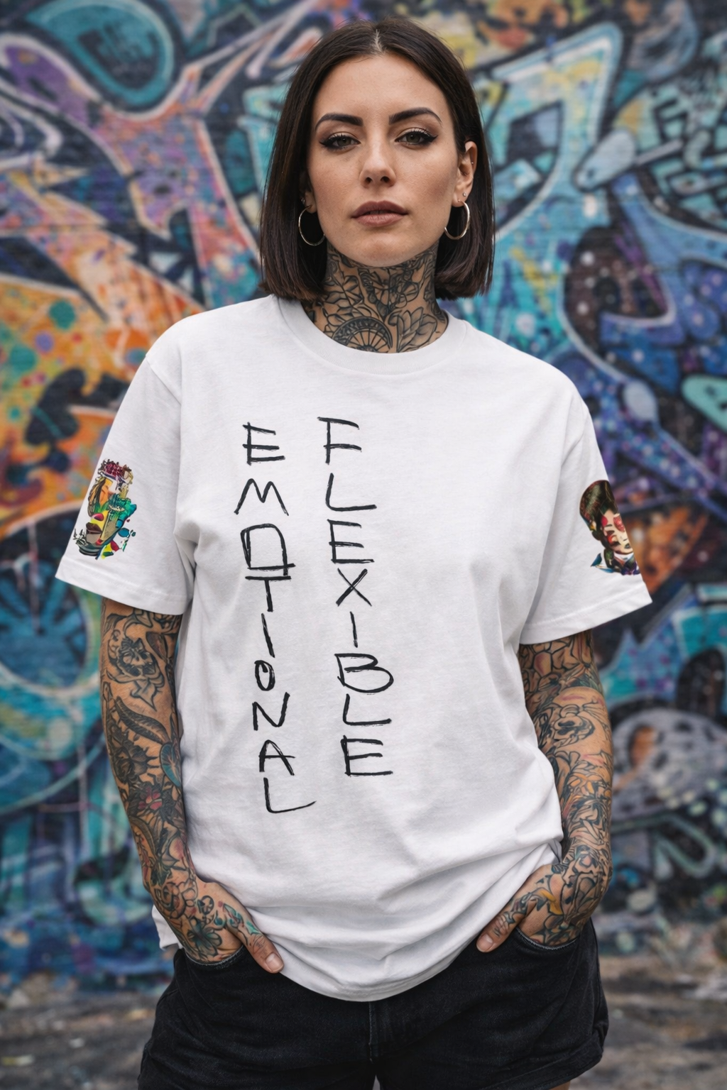 Emotional Flexible Unisex Bio cotton shirt