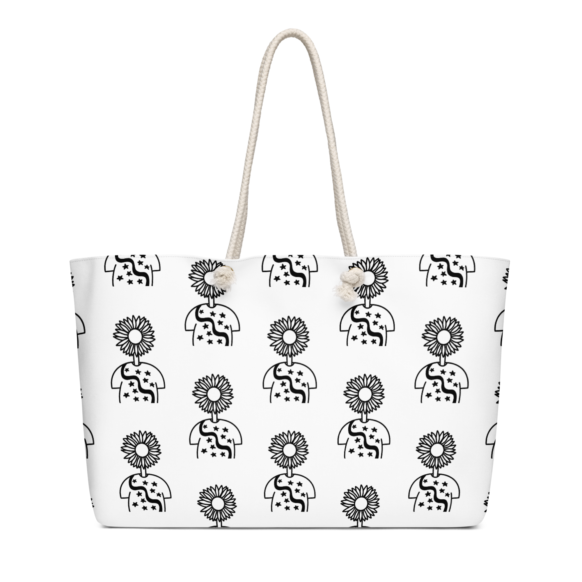 Autorretrato Anónimo - Weekender bag - Black & White