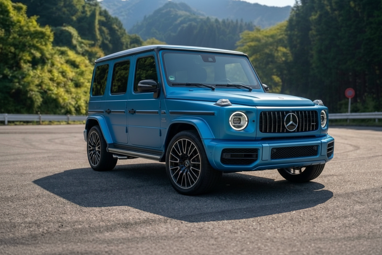 Mercedes AMG G Class G63 without wrap film
