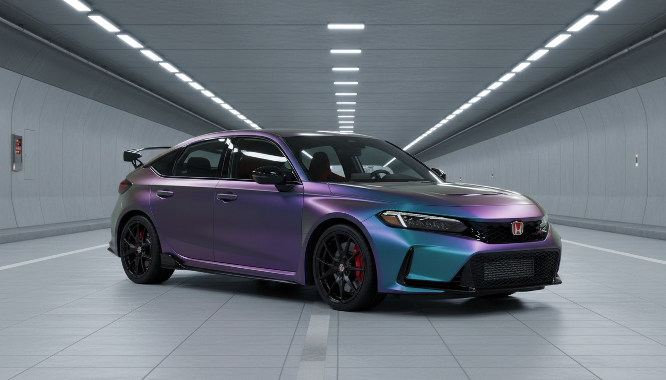 Honda Civic Type R Wrap Film Visual
