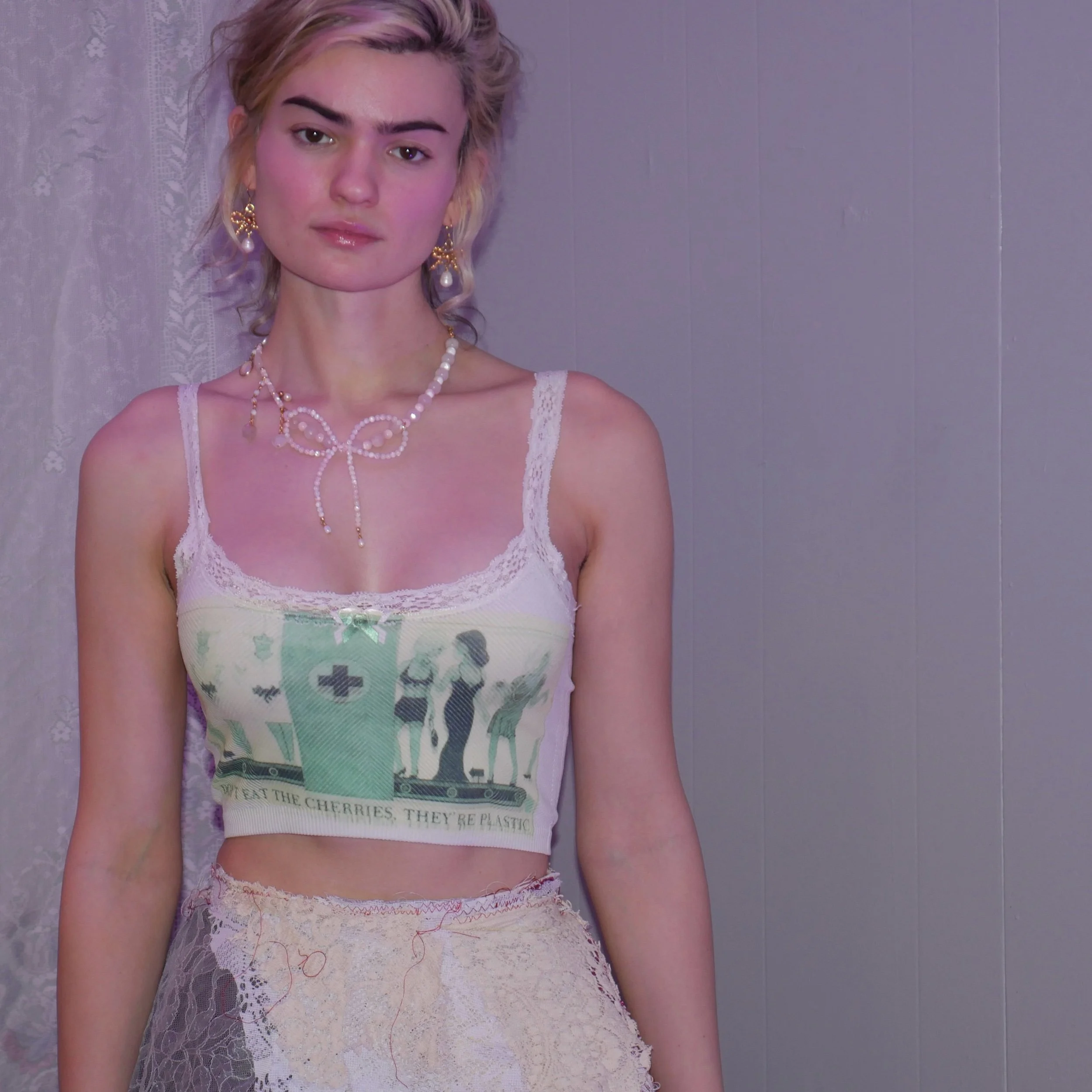 small plastic cherries crop