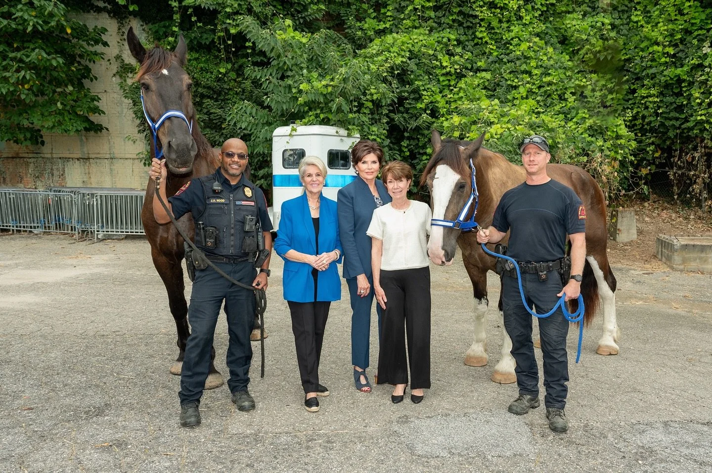 Meet Maverick and Sampson! 🐴💙
The newest members of the Raleigh Police Department’s Mounted Patrol Unit have officially arrived, thanks to your generous support through the Raleigh Police Department Foundation!
These two magnificent horses