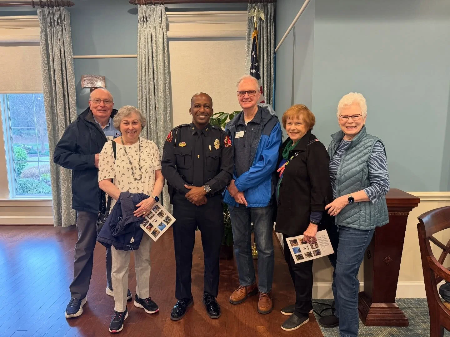 This week, Chief Rico Boyce joined residents of The Cypress of Raleigh for a meaningful conversation about the Raleigh Police Department and the work being supported through the Raleigh Police Department Foundation.

The Cypress owners, Mark Andrews 