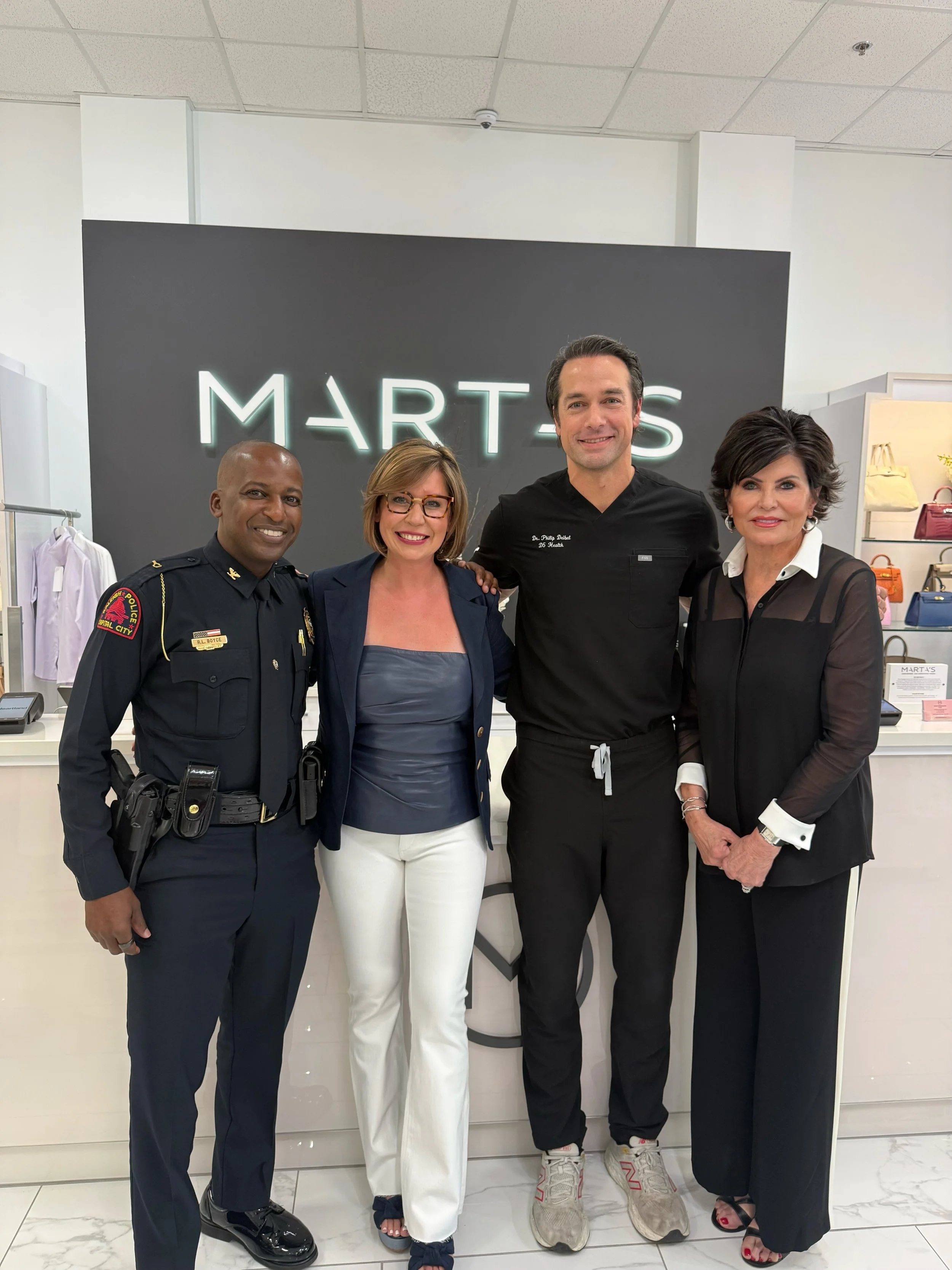 💙 We are so grateful to @martasofraleigh for their incredible support during the True Blue event!

We also want to thank Dr. Diebel of @d5health for joining us and sharing valuable insight on longevity health and wellness. Events like these are such