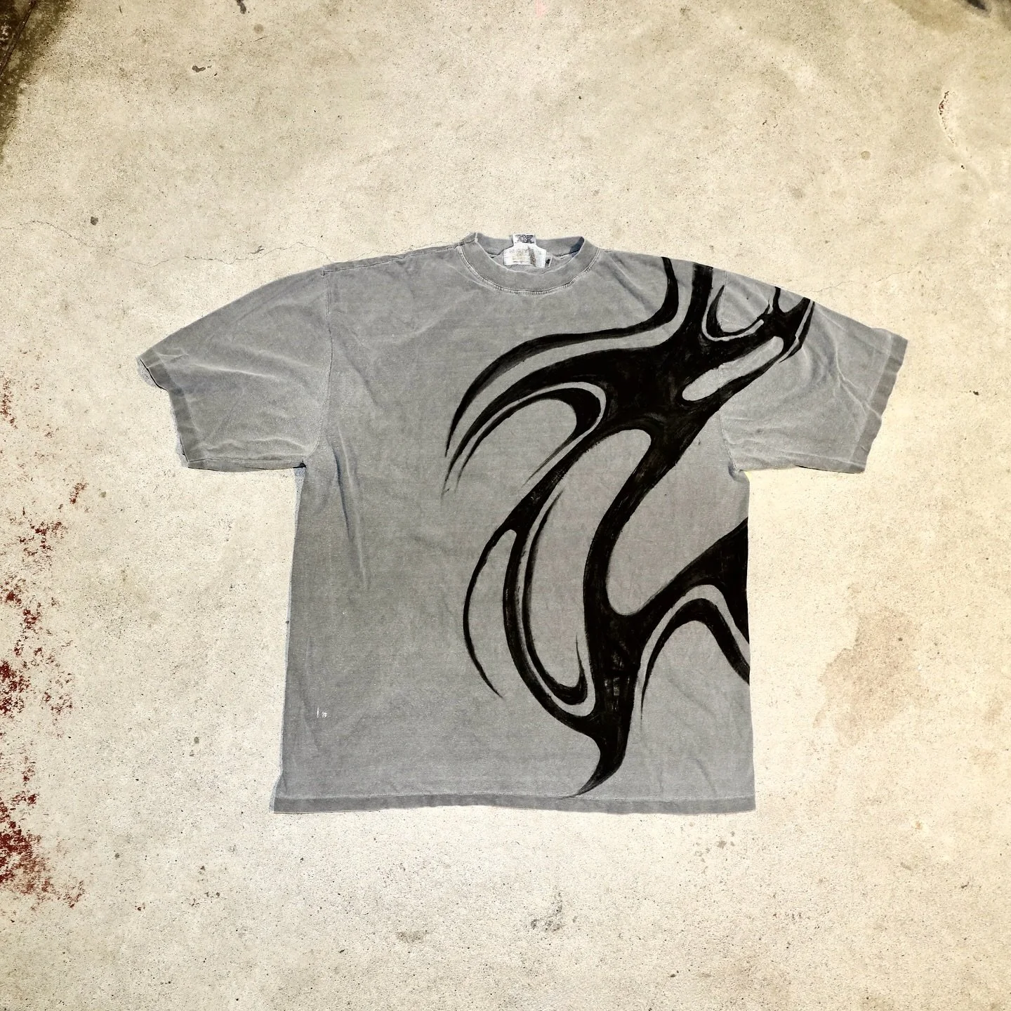 SIGIL TEE - XL -COMING SOON

Hand painted 1of1 what&rsquo;s new 🤷&zwj;♀️ 
Need to add a patch but here&rsquo;s where it&rsquo;s at so far

#oneofone #1of1clothing #1of1 #grunge #alt #punkclothing #altclothing