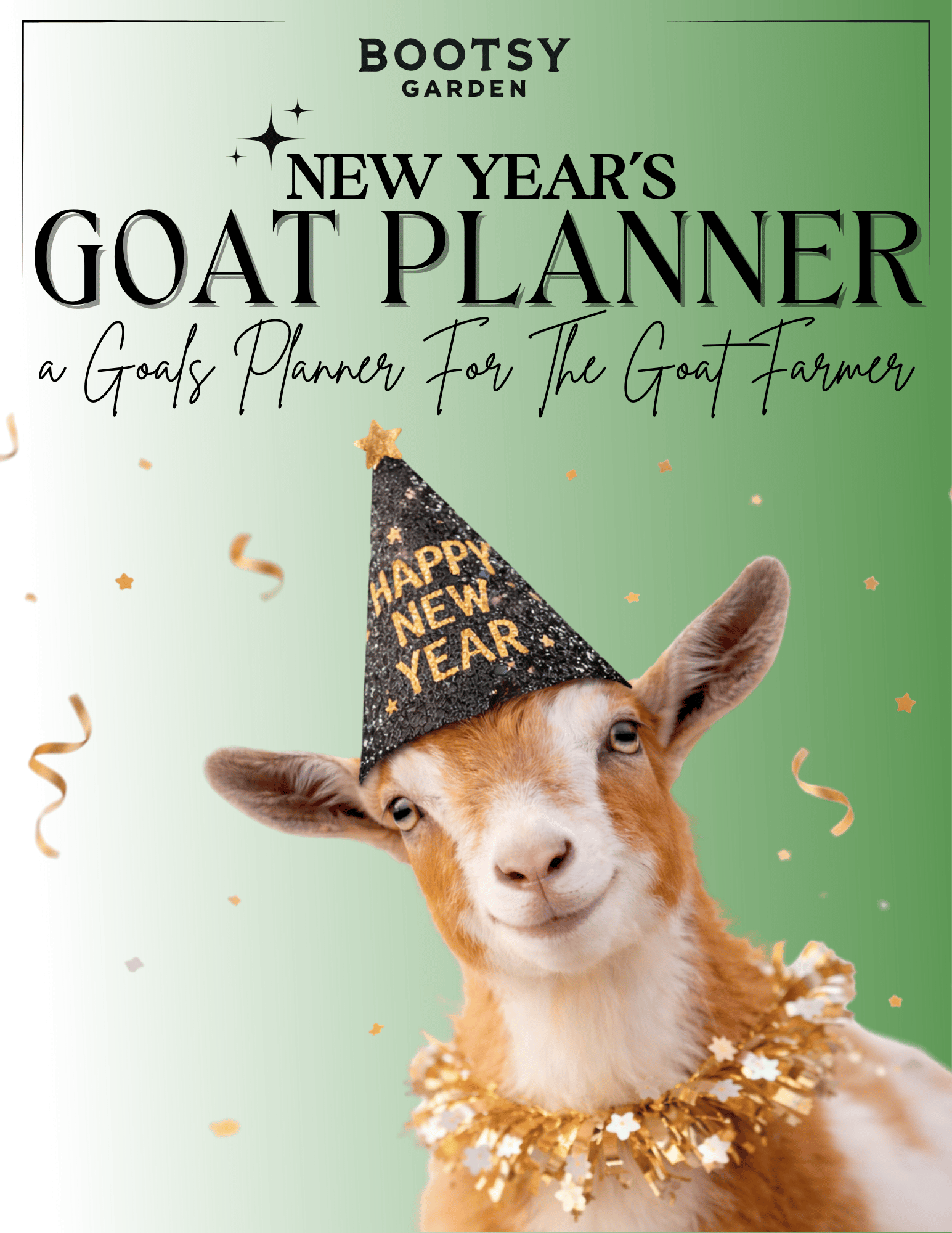 A New Year Goals Planner for the Dairy Goat Farmer