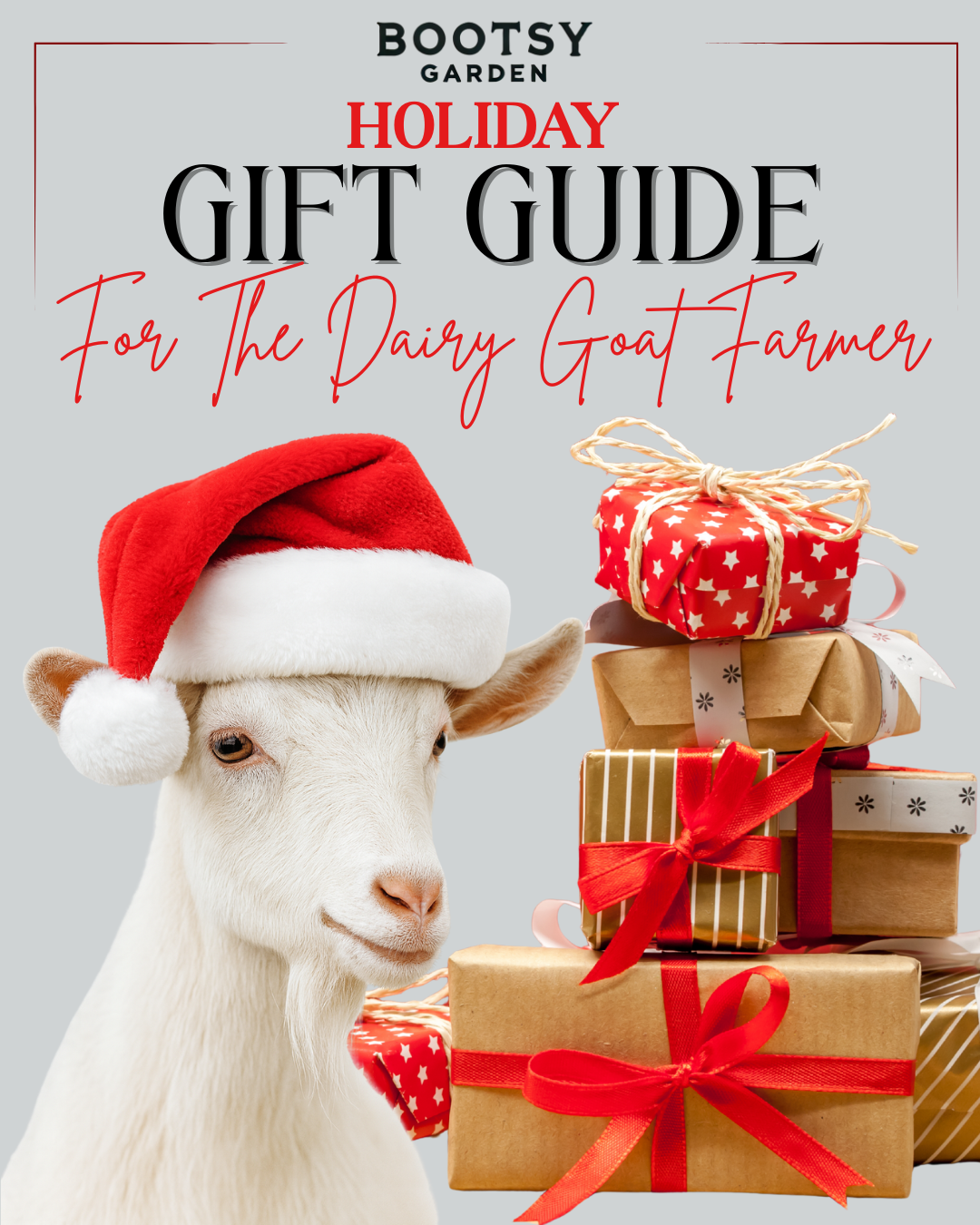 Holiday Gift Guide For Goat Farmers