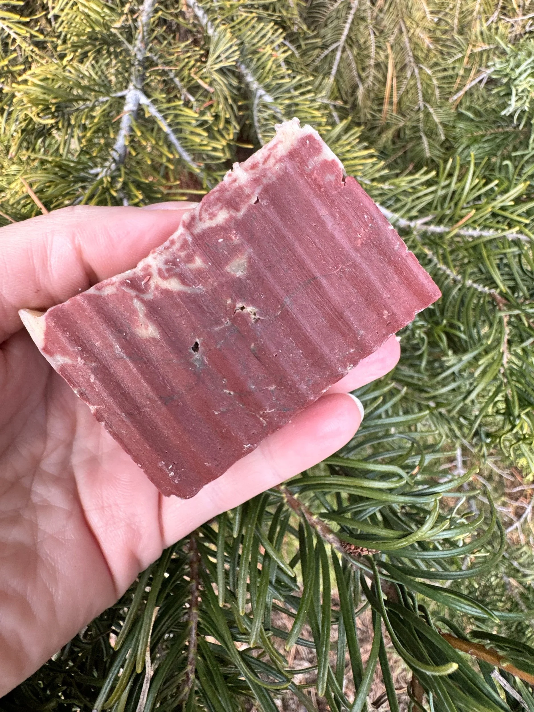 B.G. Soapery Goat Milk Soap – Apples and Cinnamon Lava Beds - Test Batch