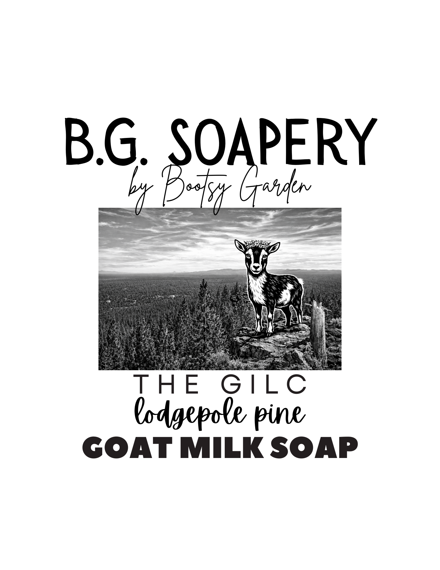 B.G. Soapery Goat Milk Soap – The Gilc - Lodgepole Pine