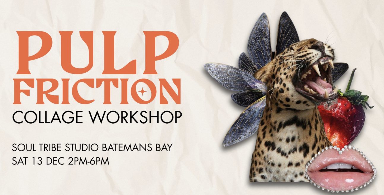 Pulp Friction - Collage with Lillie Brown